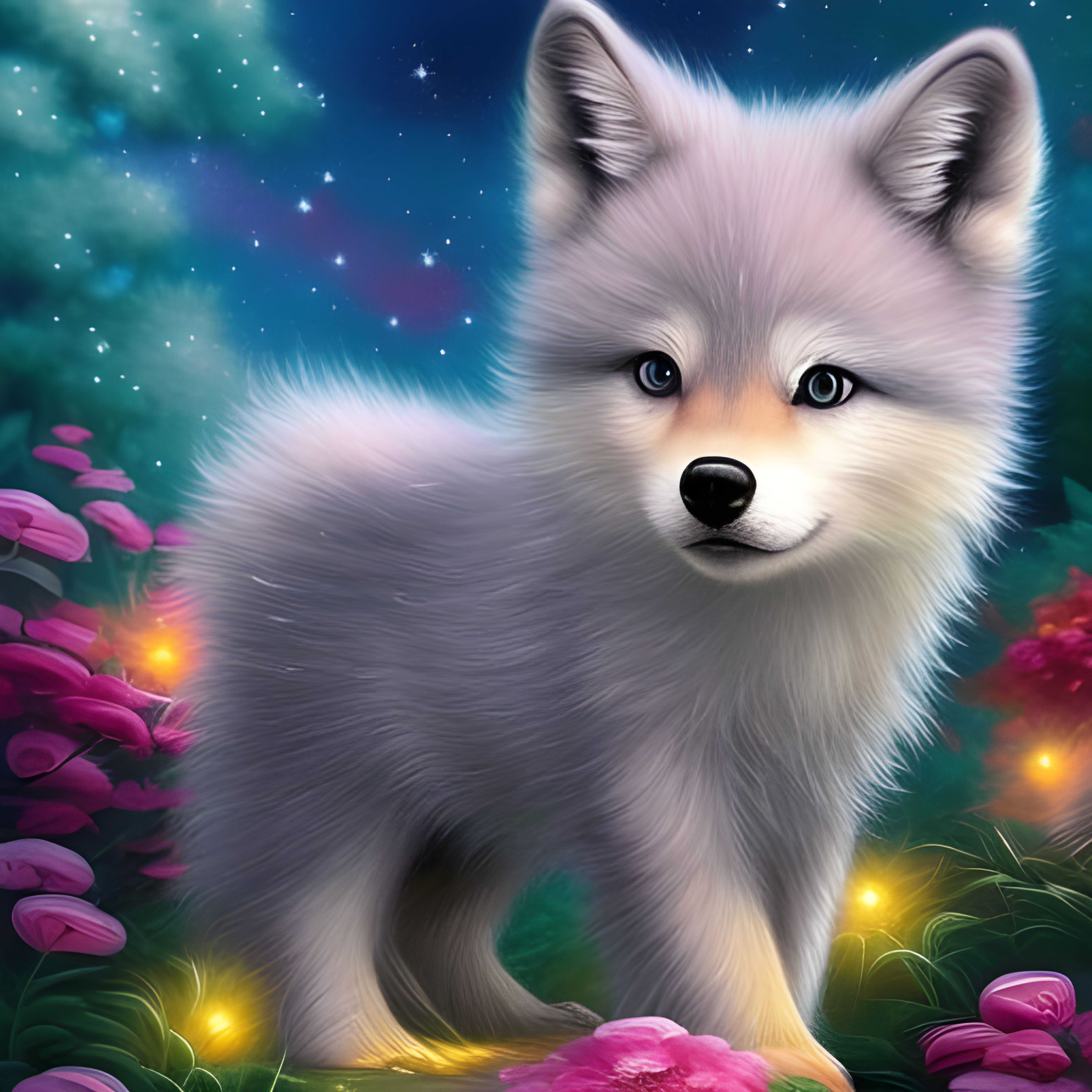 Cute Baby Wolf Wallpapers - 4k, HD Backgrounds on WallpaperBat