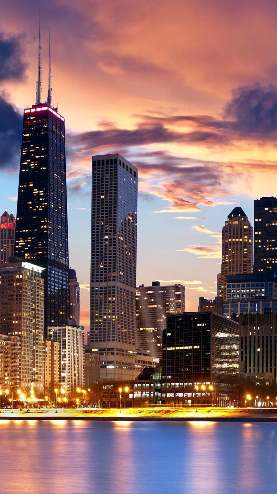 1080x1920 Chicago Wallpaper HD on WallpaperBat