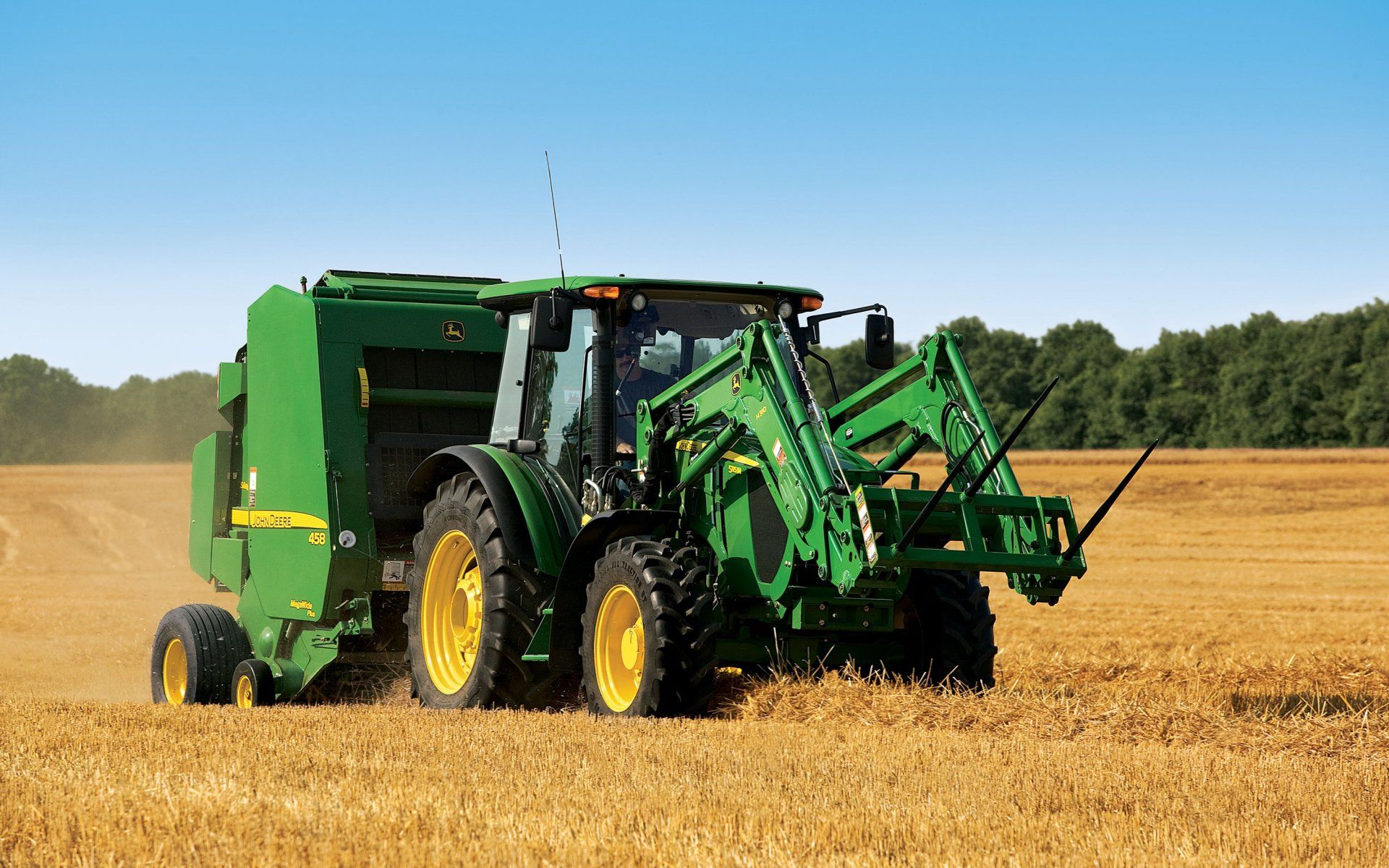 1920x1200 John Deere Tractor Wallpaper - John Deere, Hd Wallpapers ... Wallpaper