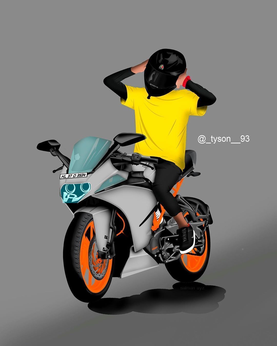 Bike Cartoon Wallpapers - 4k, HD Bike Cartoon Backgrounds on WallpaperBat