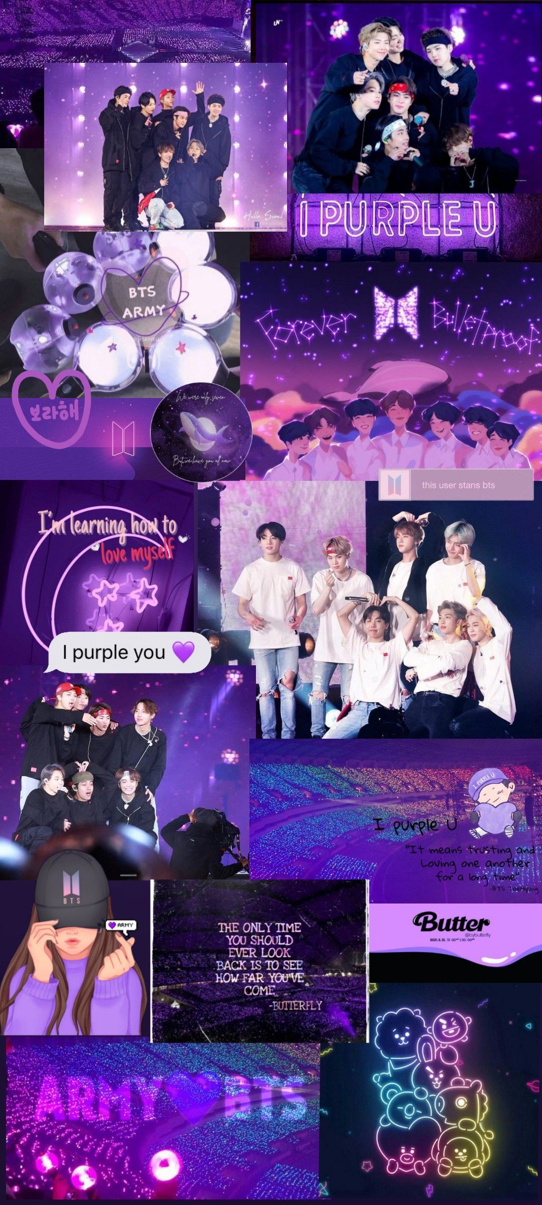 BTS Purple Wallpapers - 4k, HD BTS Purple Backgrounds on WallpaperBat