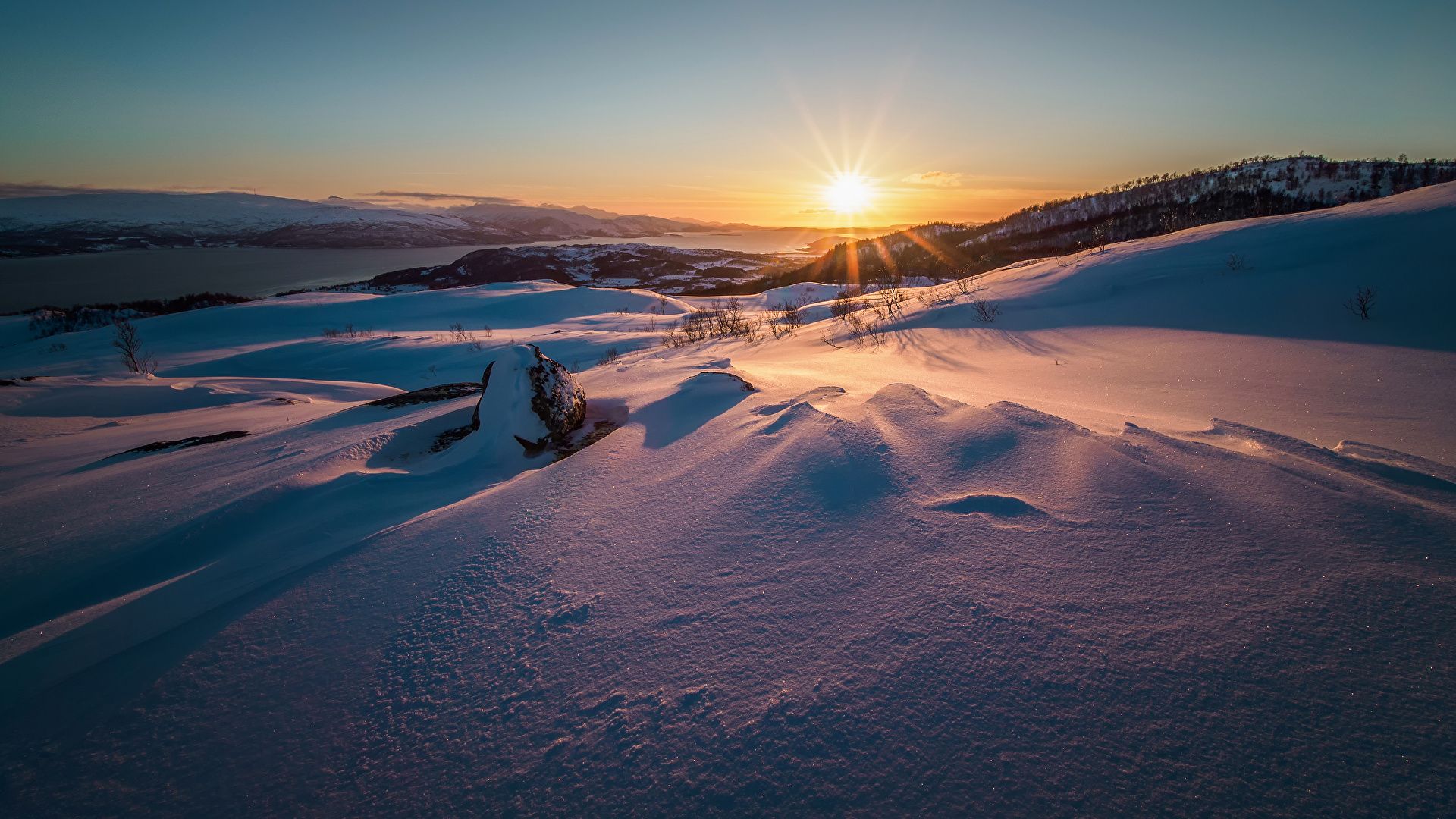 Sunrise Snow Wallpapers - 4k, HD Sunrise Snow Backgrounds on WallpaperBat