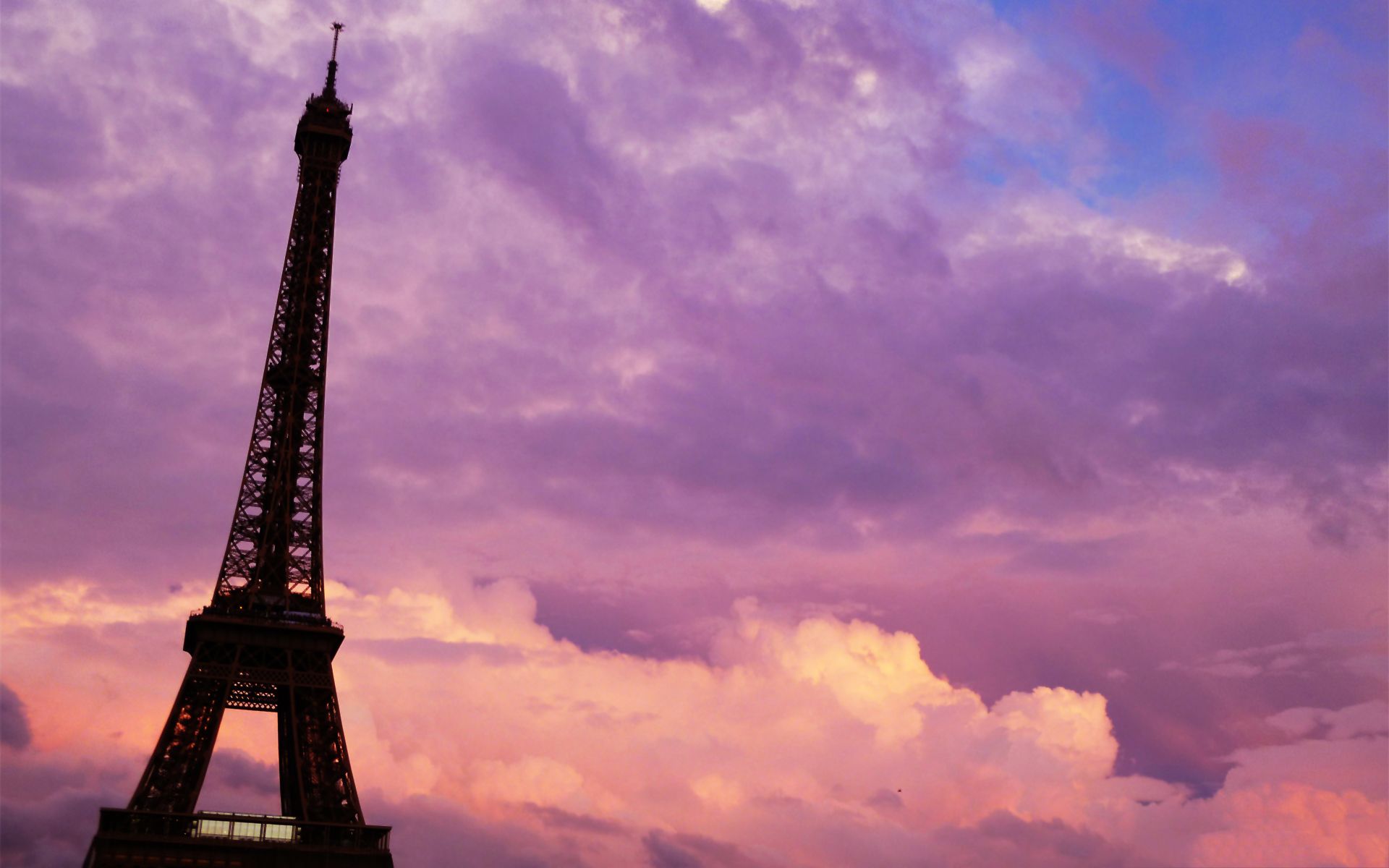 Paris Pink Sunset Wallpapers - 4k, HD Paris Pink Sunset Backgrounds on ...