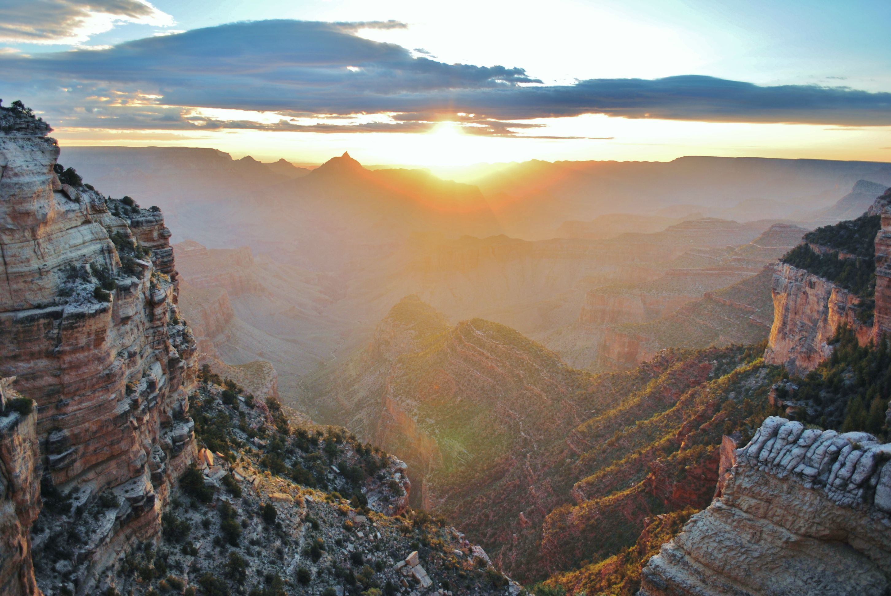 Canyon Sunrise Wallpapers - 4K, Hd Canyon Sunrise Backgrounds On