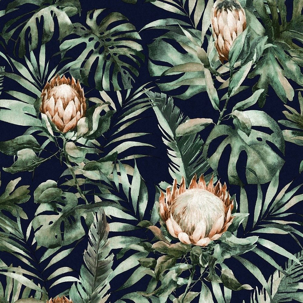 Navy Floral Wallpapers - 4k, HD Navy Floral Backgrounds on WallpaperBat