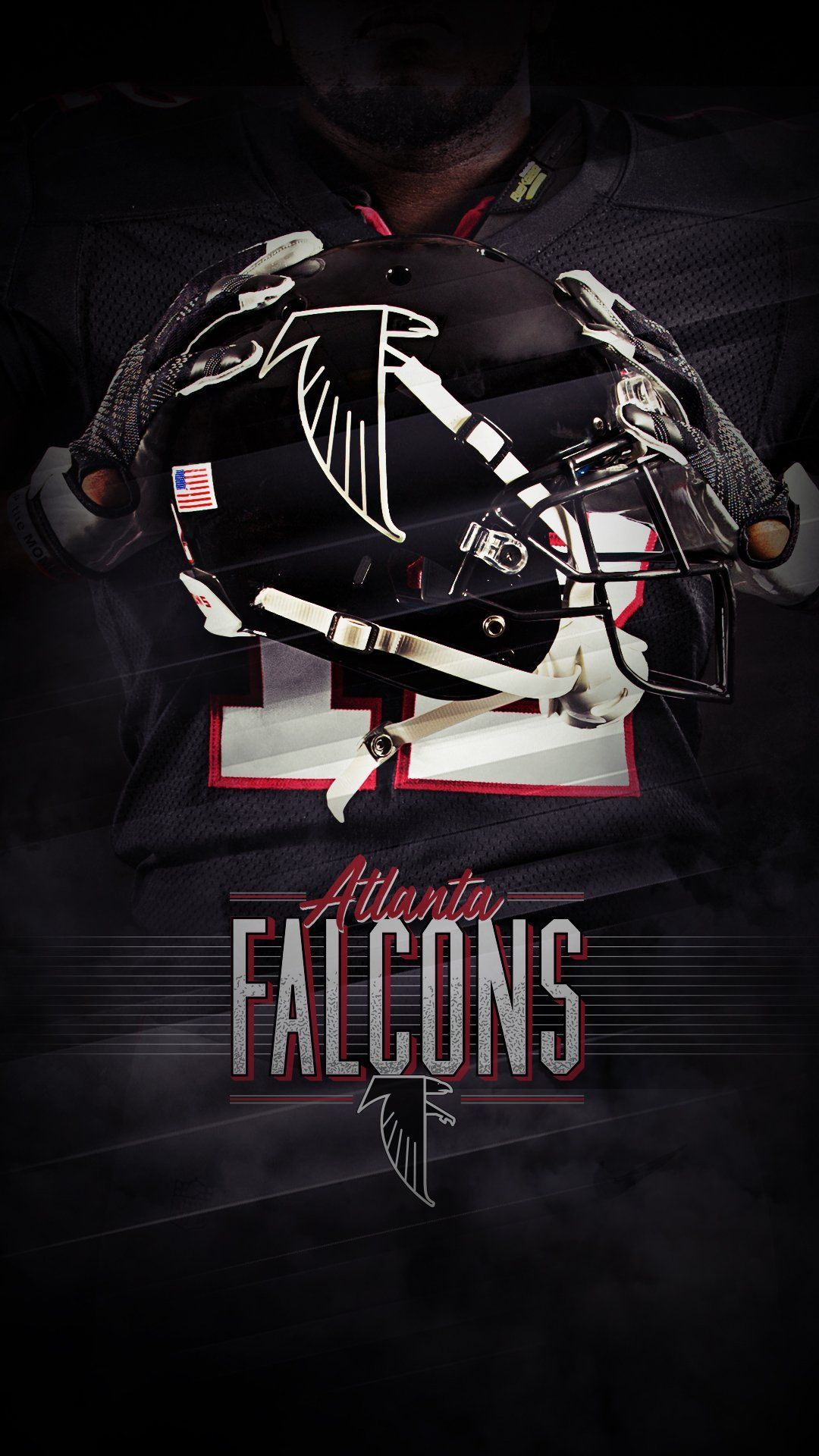 Atlanta Falcons Logo Wallpapers 4k, HD Atlanta Falcons Logo