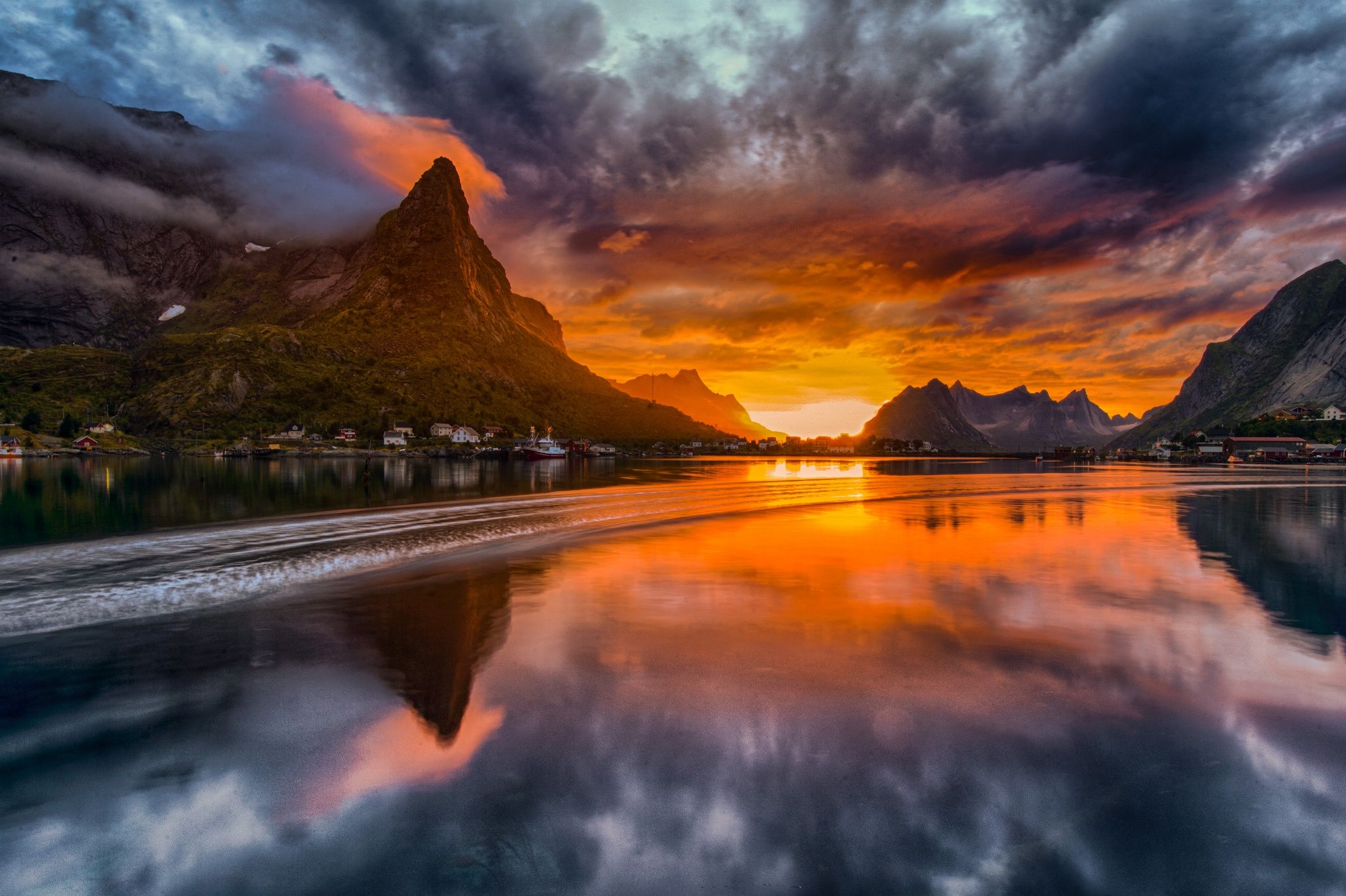 Norway Sunset Wallpapers - 4k, HD Norway Sunset Backgrounds on WallpaperBat