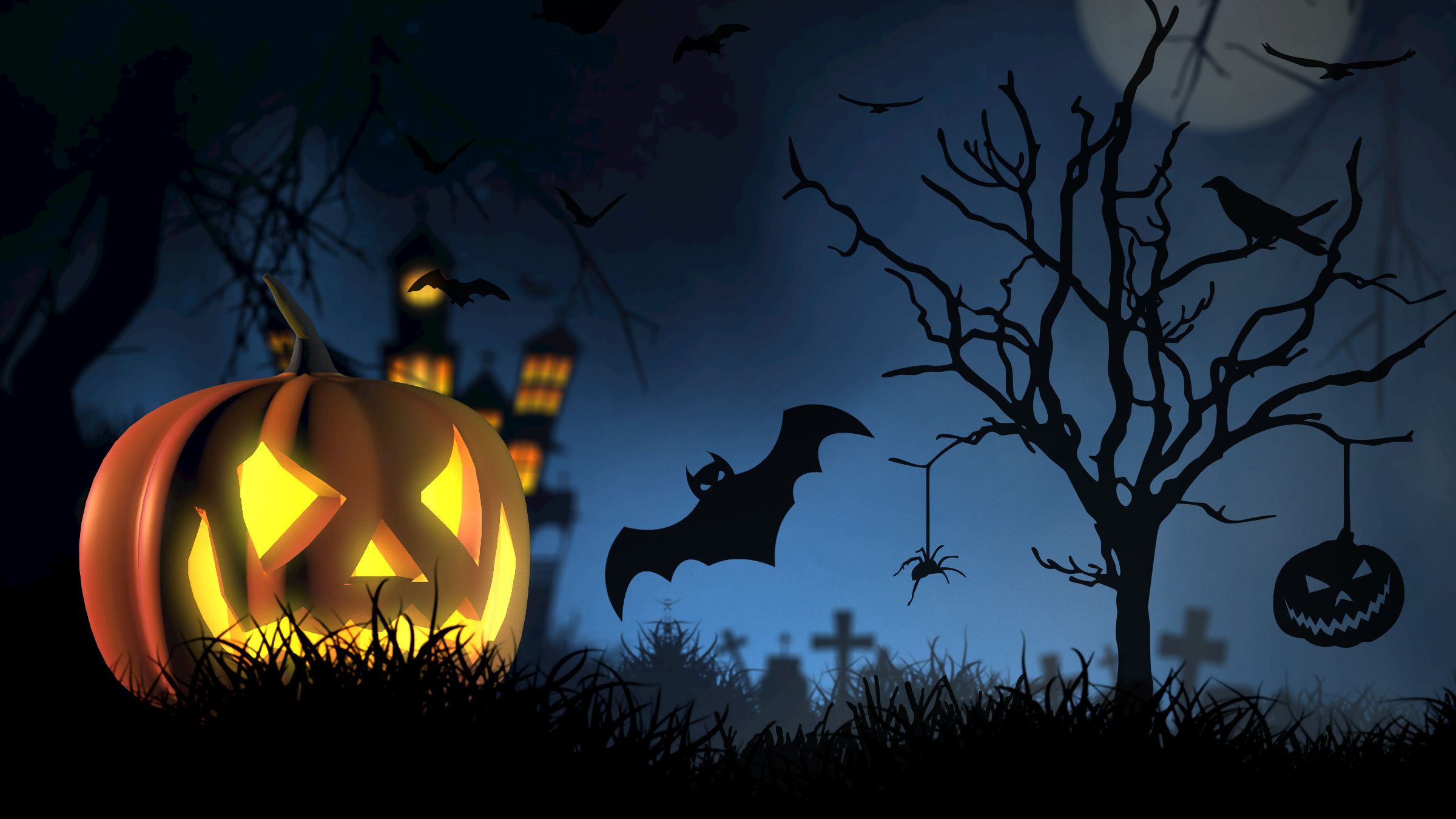Dark Halloween Wallpapers - 4k, HD Dark Halloween Backgrounds on ...