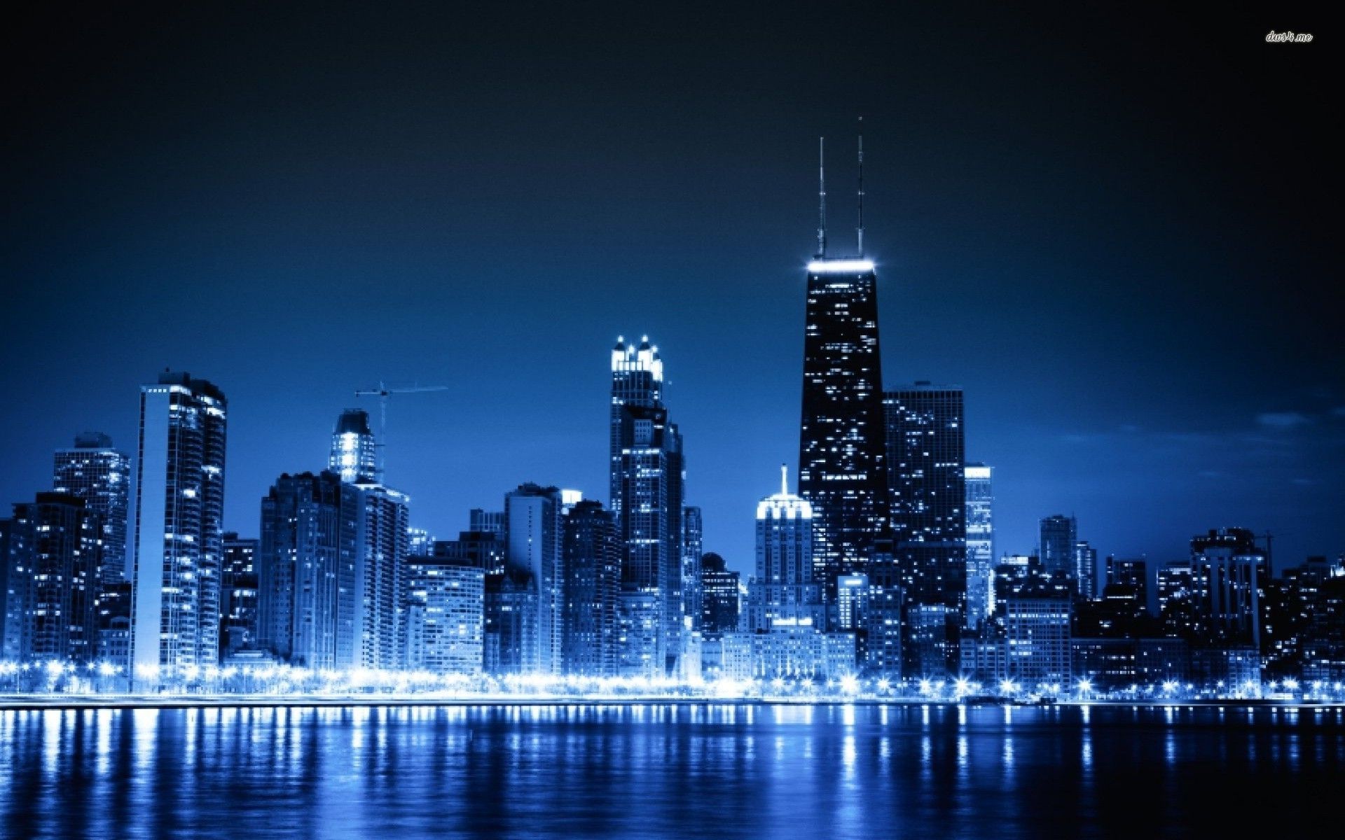 Chicago Skyline Wallpapers - 4k, HD Chicago Skyline Backgrounds on ...