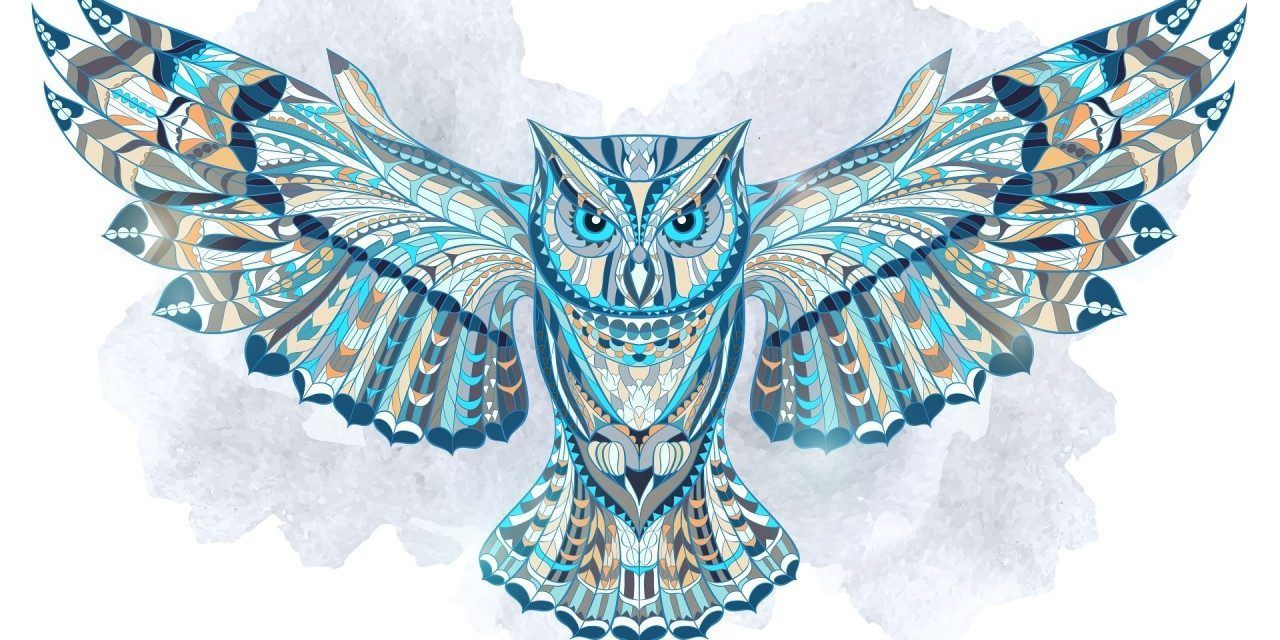 1280x640 Geometric Owl Wallpapers - Top Free Geometric Owl Backgrounds ... Wallpaper