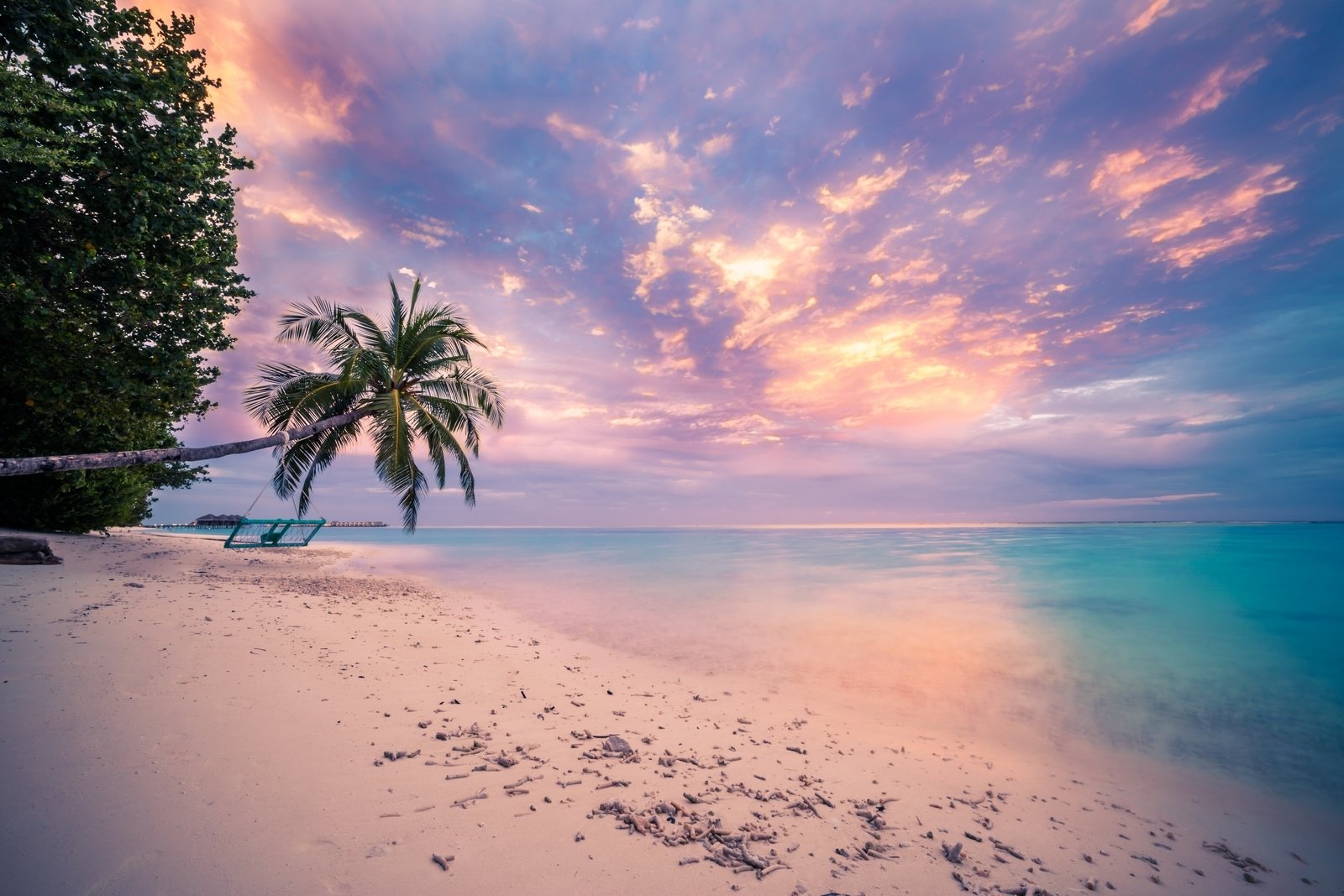 Colorful Beach Sunset Wallpapers - 4k, HD Colorful Beach Sunset ...