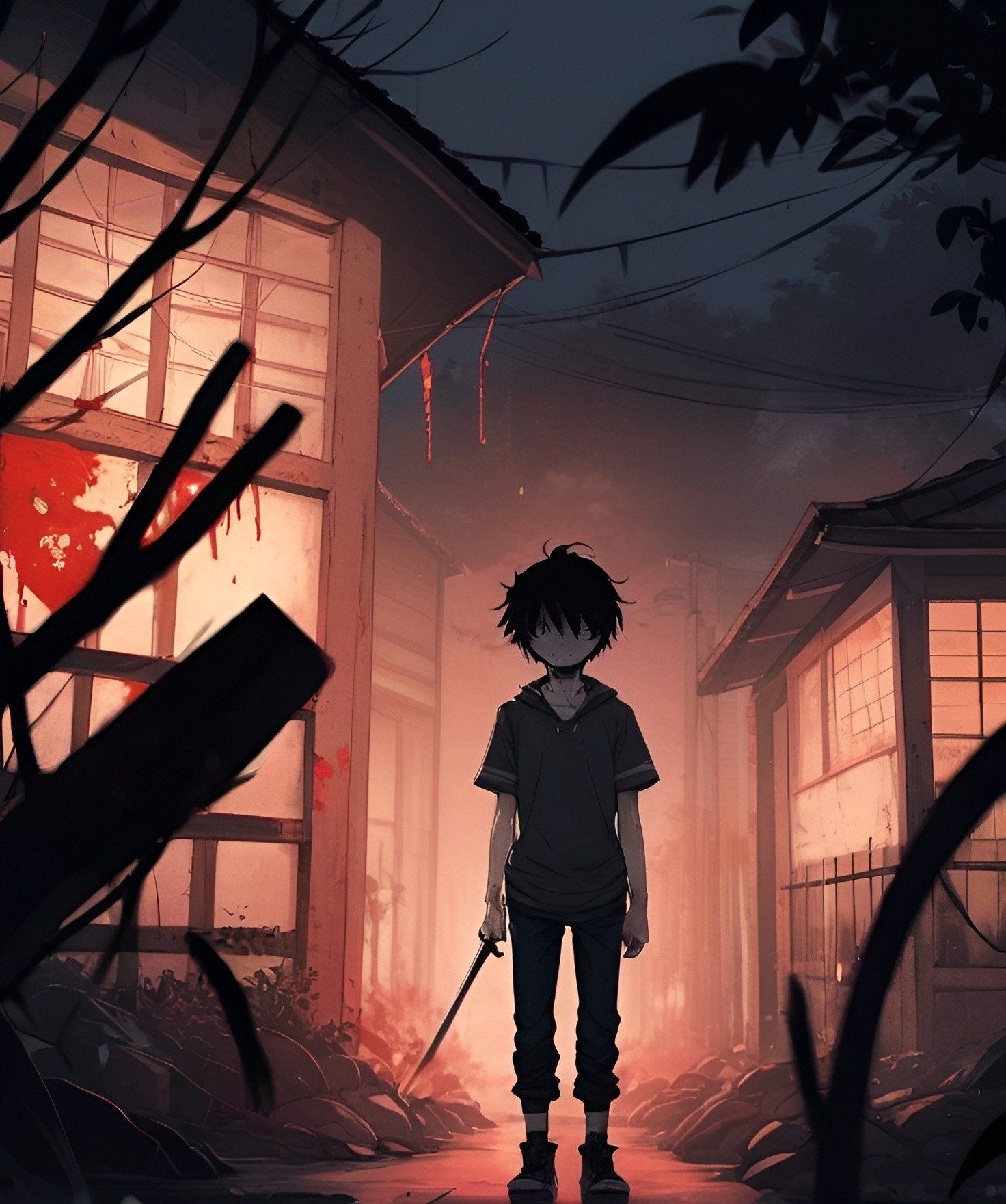 Dark Anime Boy Wallpapers - 4k, HD Dark Anime Boy Backgrounds on