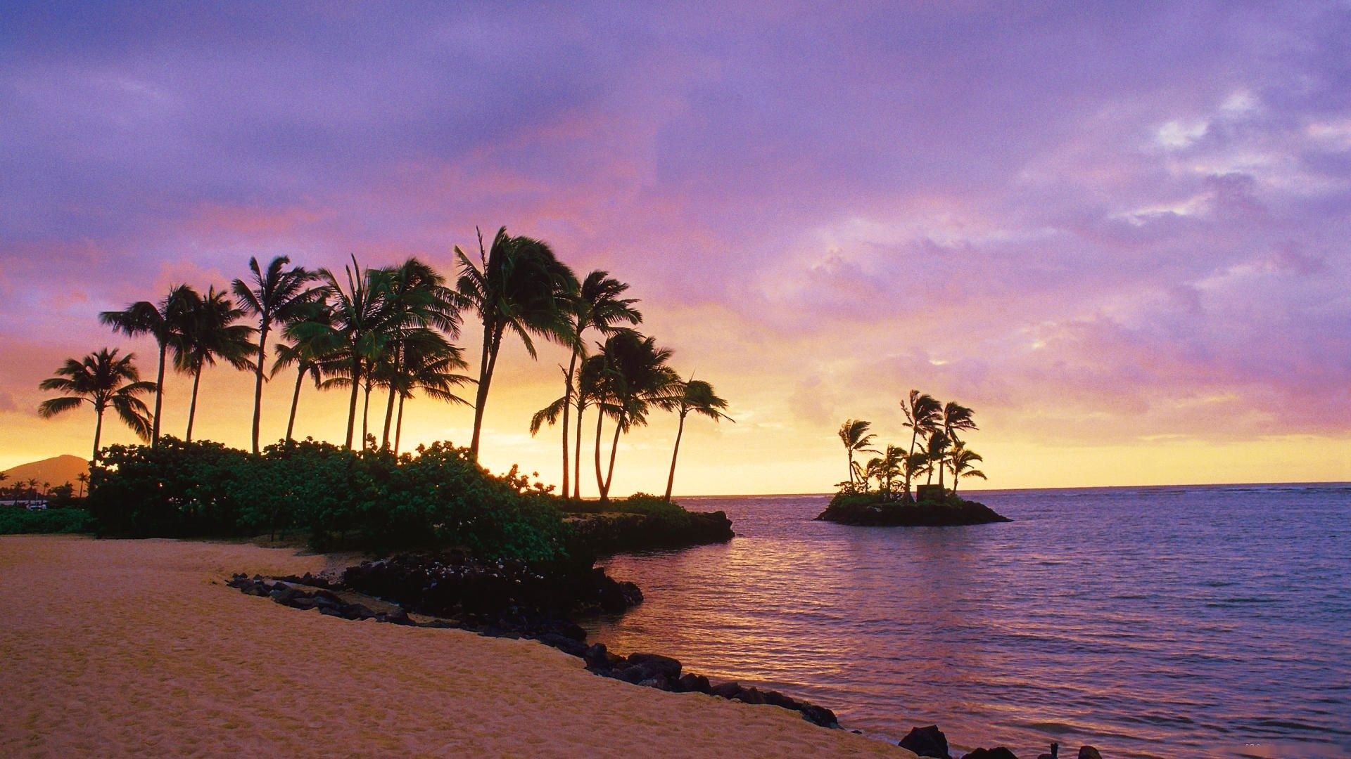 Oahu Sunset Wallpapers 4k Hd Oahu Sunset Backgrounds On Wallpaperbat