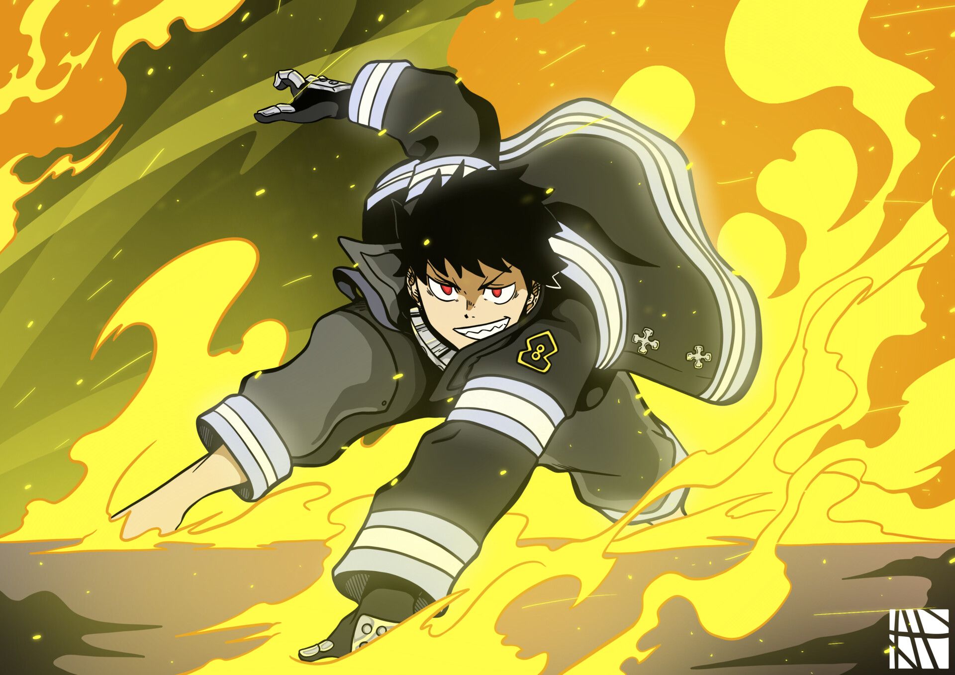 Shinra Fire Force Anime HD 4K Wallpaper #8.412