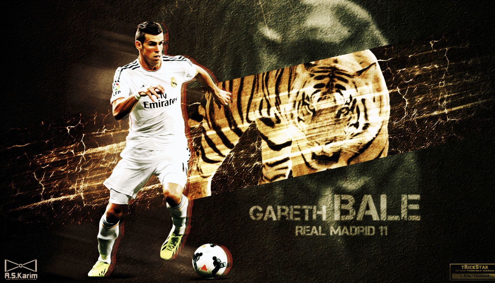 Wallpaper field, lawn, Mike, hairstyle, real Madrid, Bale, Real madrid,  bezel images for desktop, section спорт - download