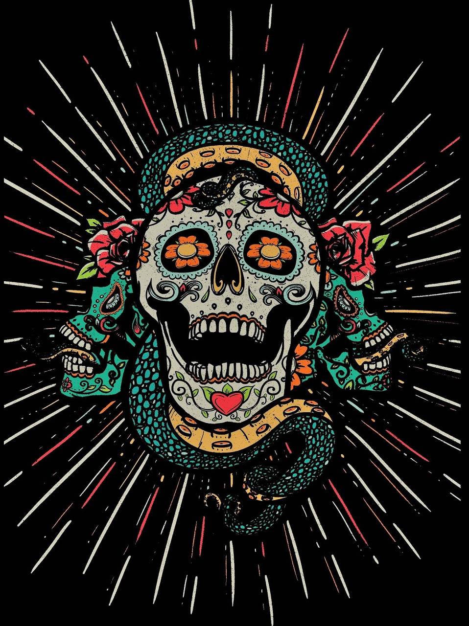 Mexican Skull Wallpapers - 4k, HD Mexican Skull Backgrounds On WallpaperBat