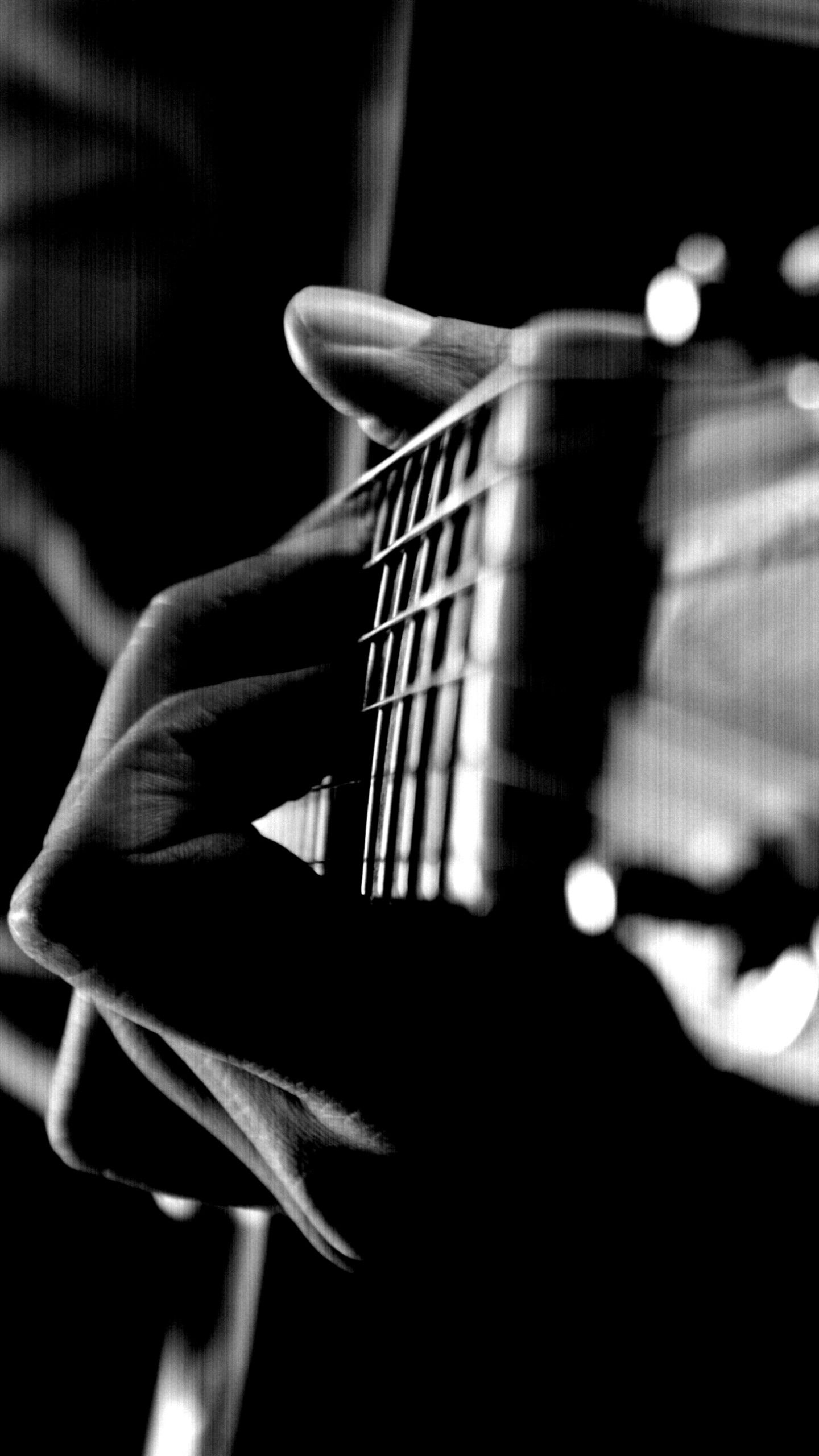 Black and White Guitar Wallpapers - 4k, HD Black and White Guitar