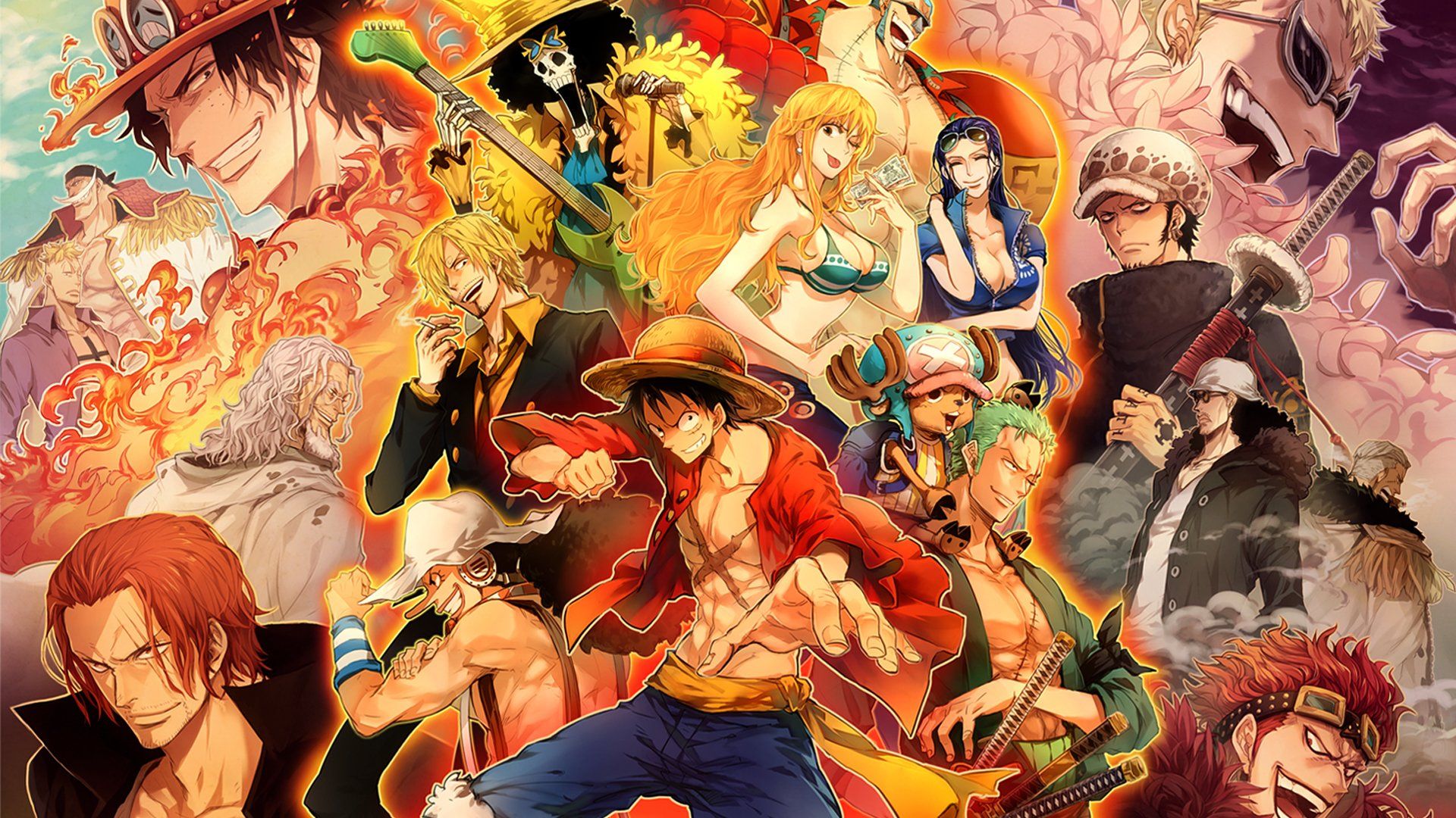 One Piece Art Wallpapers 4k Hd One Piece Art Backgrounds On Wallpaperbat