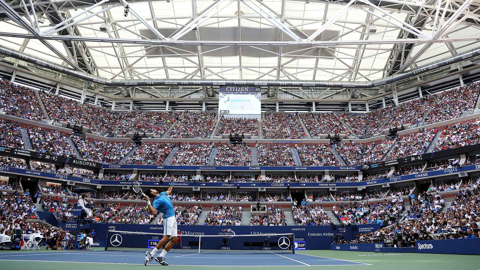 Us open перевод. Us open корт. Us open стадион. Обои us open. Us open теннис обои.