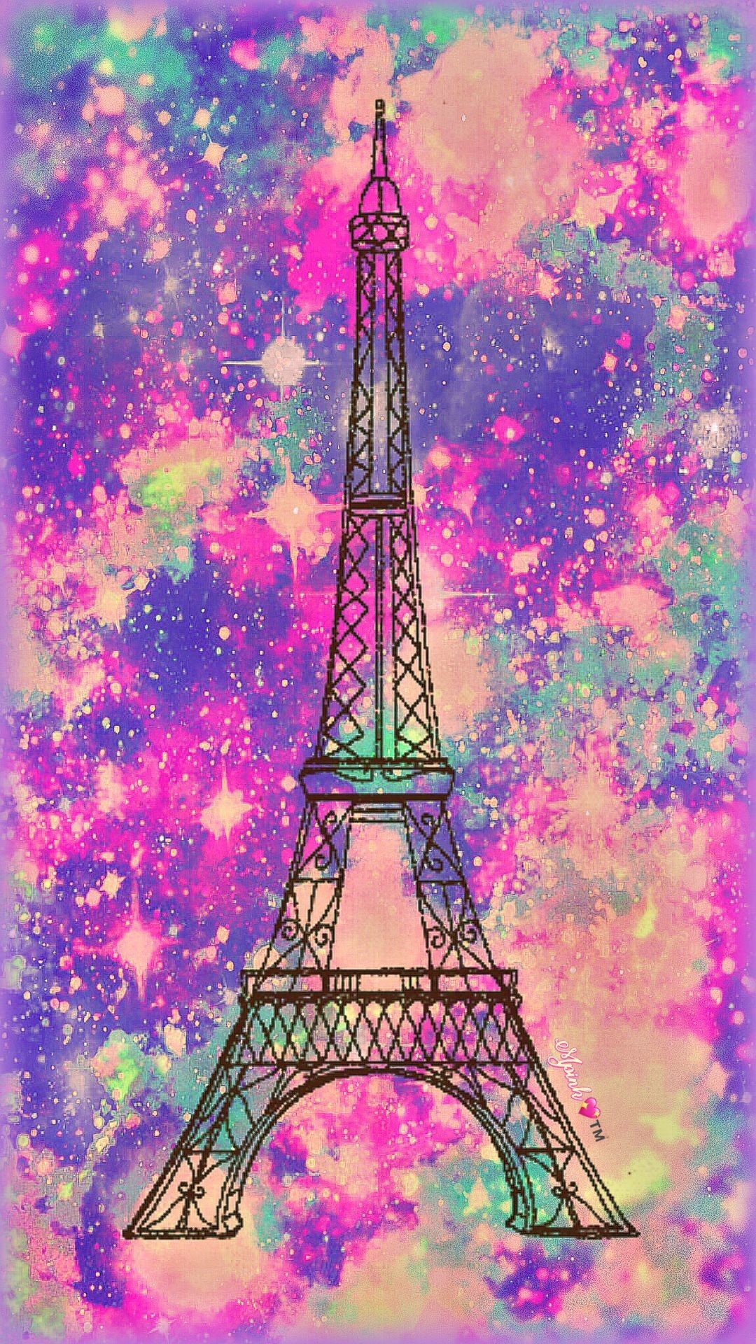 Pink Paris Eiffel Tower Wallpapers - 4k, HD Pink Paris Eiffel Tower ...