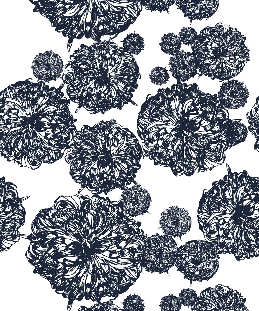 Navy Floral Wallpapers - 4k, HD Navy Floral Backgrounds on WallpaperBat