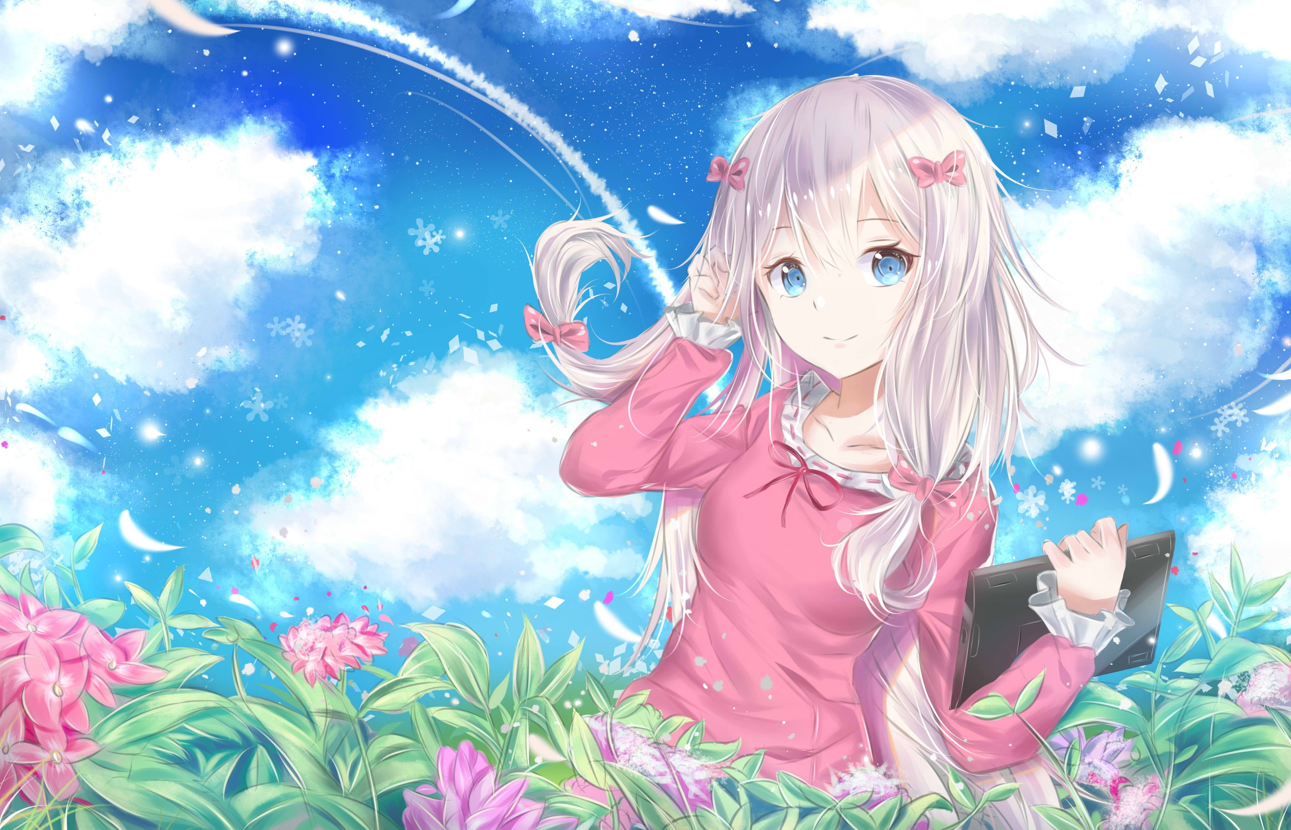 Anime Pink Wallpapers 4k Hd Anime Pink Backgrounds On Wallpaperbat