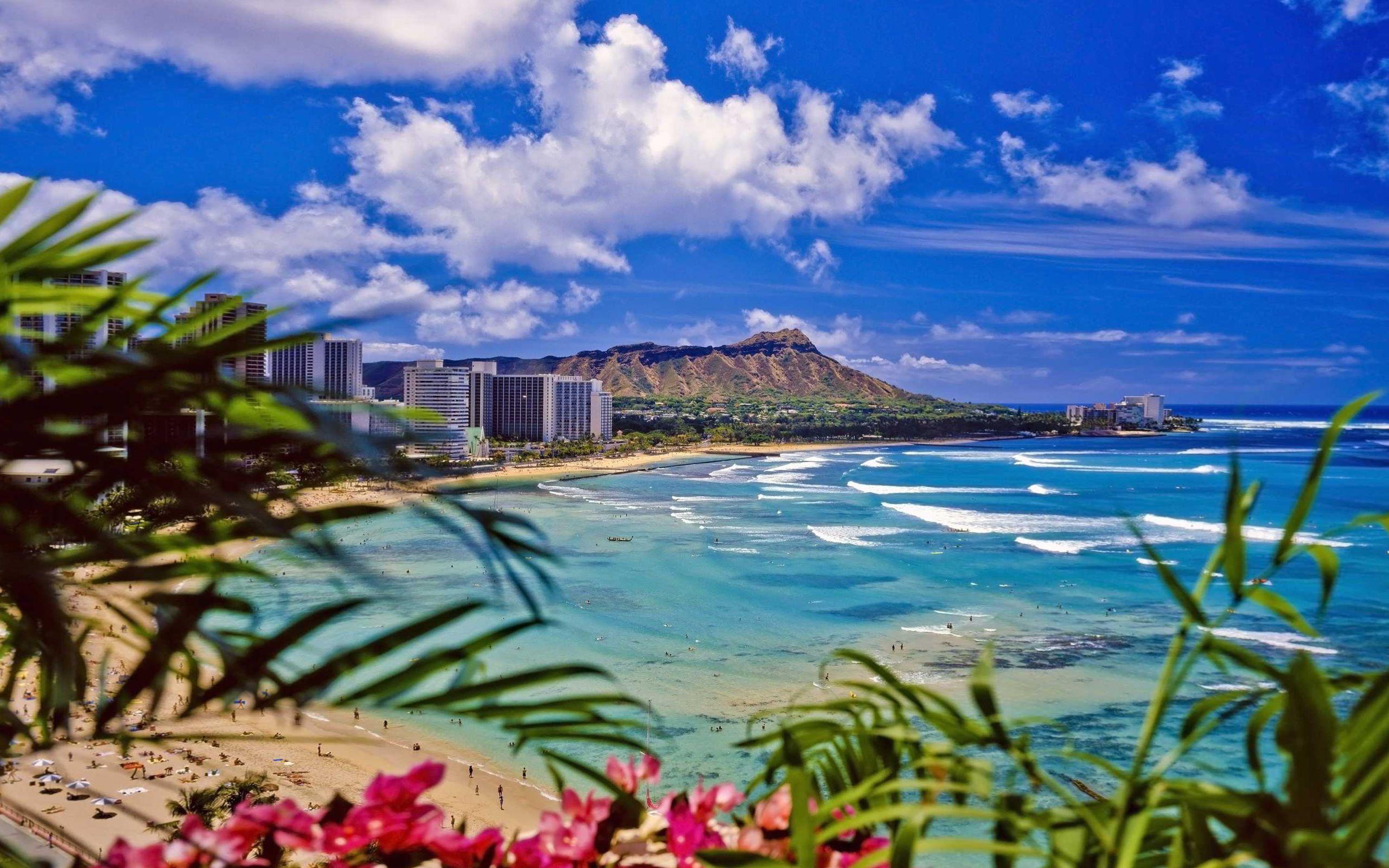 2560x1600 Waikiki Hawaii Wallpapers - Wallpaper Cave Wallpaper