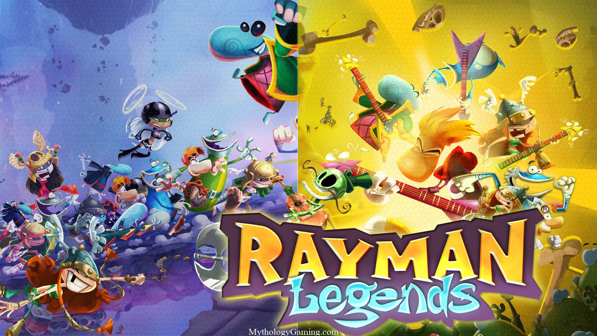 Включи rayman. Рейман Легендс. Rayman Легендс Барбара. Rayman Legends герои. Рейман Легендс малютки.