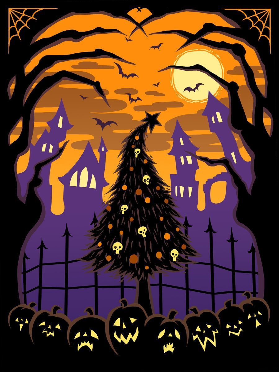 Halloween Christmas Wallpapers 4k HD Halloween Christmas Backgrounds 4224 Wildwelshwoman On You Dont Know Jack Creepy Christmas