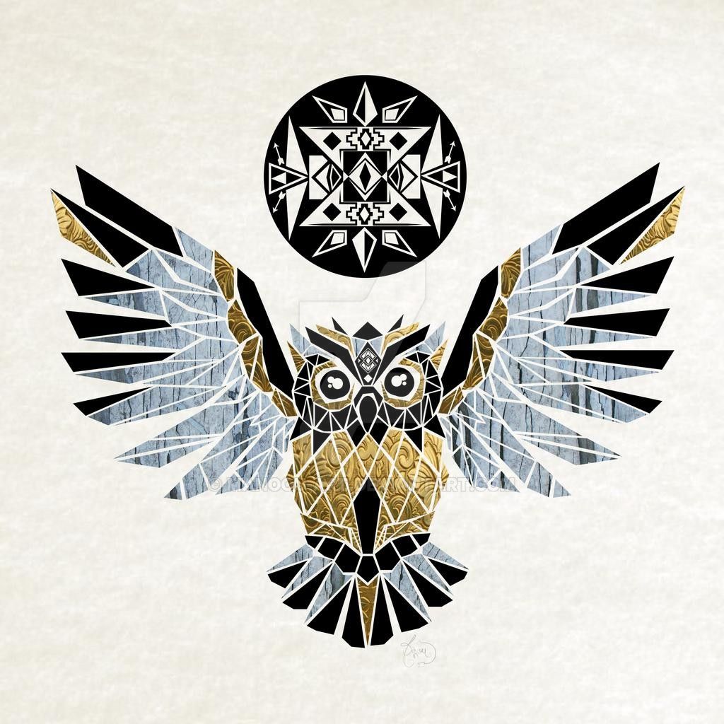 1024x1024 Geometric Owl Wallpapers - Top Free Geometric Owl Backgrounds ... Wallpaper