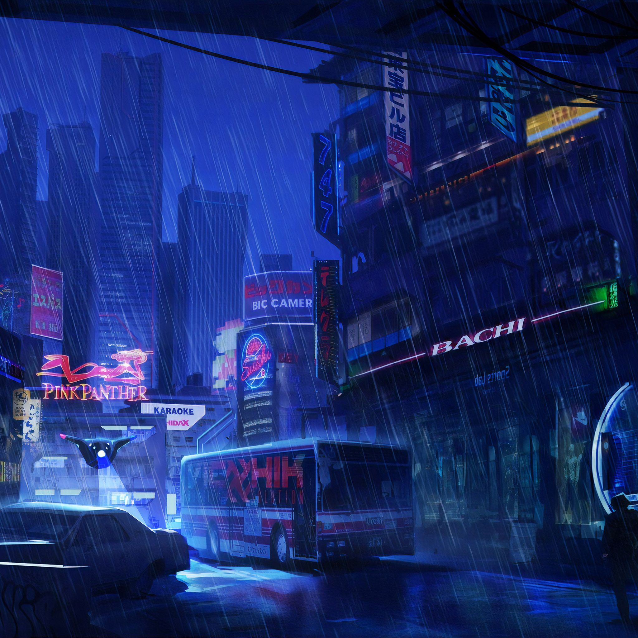 City Night Futuristic City Wallpapers - 4k, HD City Night Futuristic ...