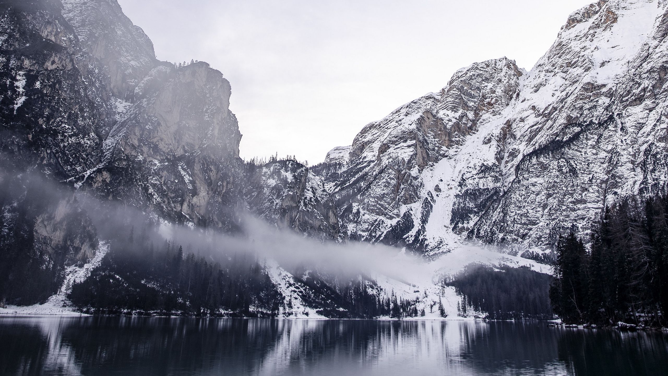 Snowy Lake Wallpapers - 4k, HD Snowy Lake Backgrounds on WallpaperBat