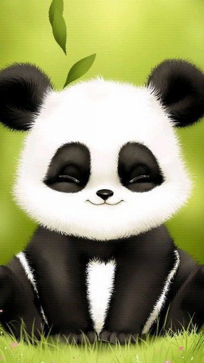 700x1244 Cute Panda Wallpaper For Phone. Cute panda wallpaper, Panda art on WallpaperBat
