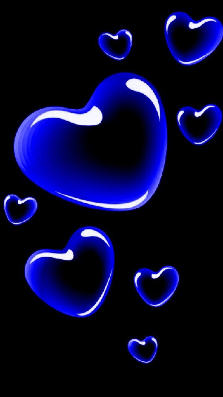 love blue heart pictures