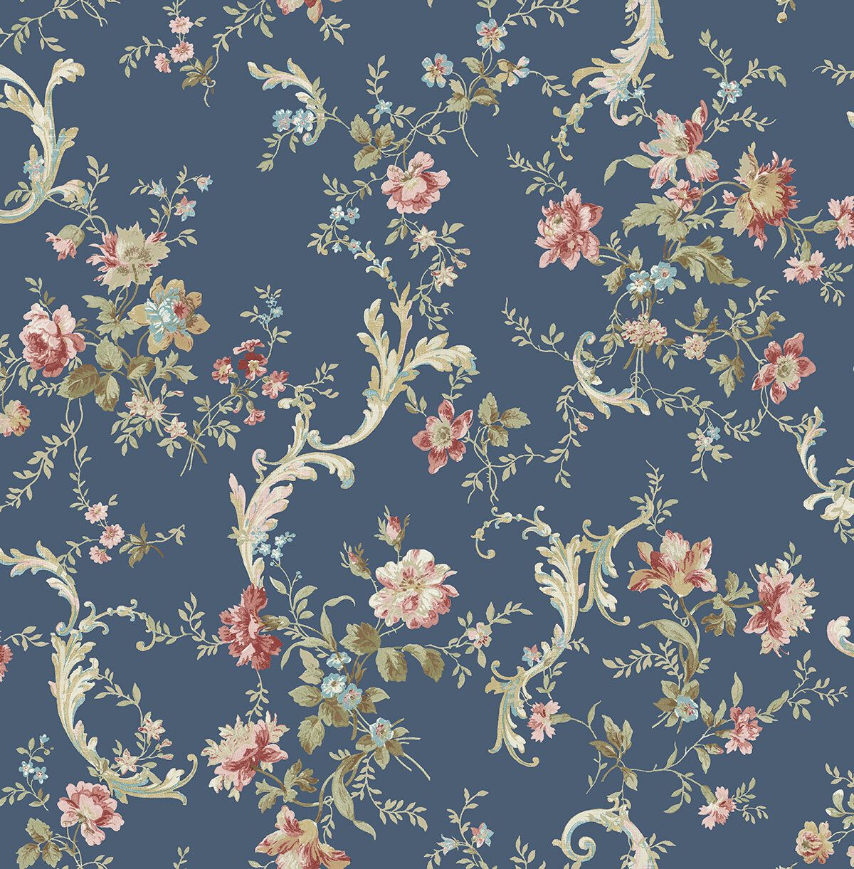 Navy Floral Wallpapers - 4k, HD Navy Floral Backgrounds on WallpaperBat