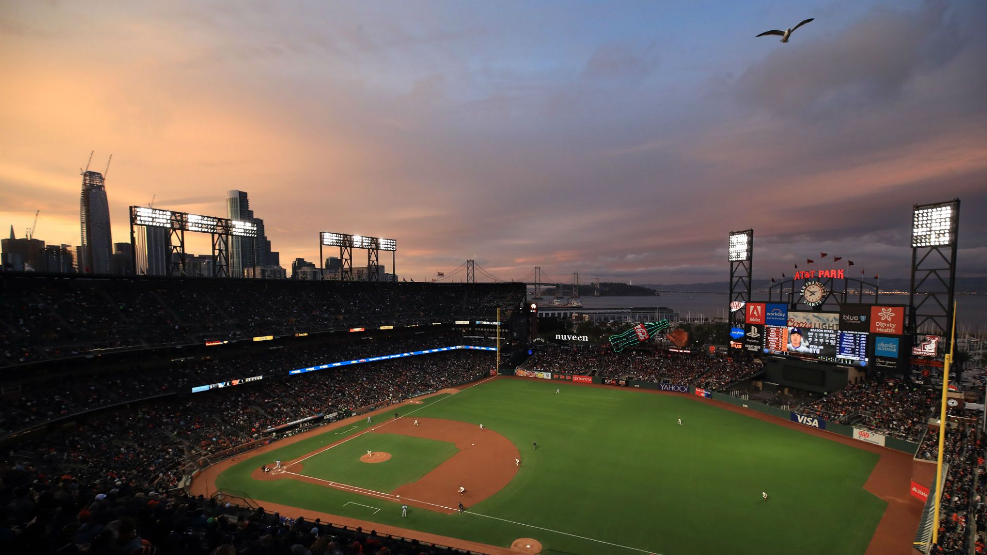 AT&T Park Wallpapers - 4k, HD AT&T Park Backgrounds on WallpaperBat