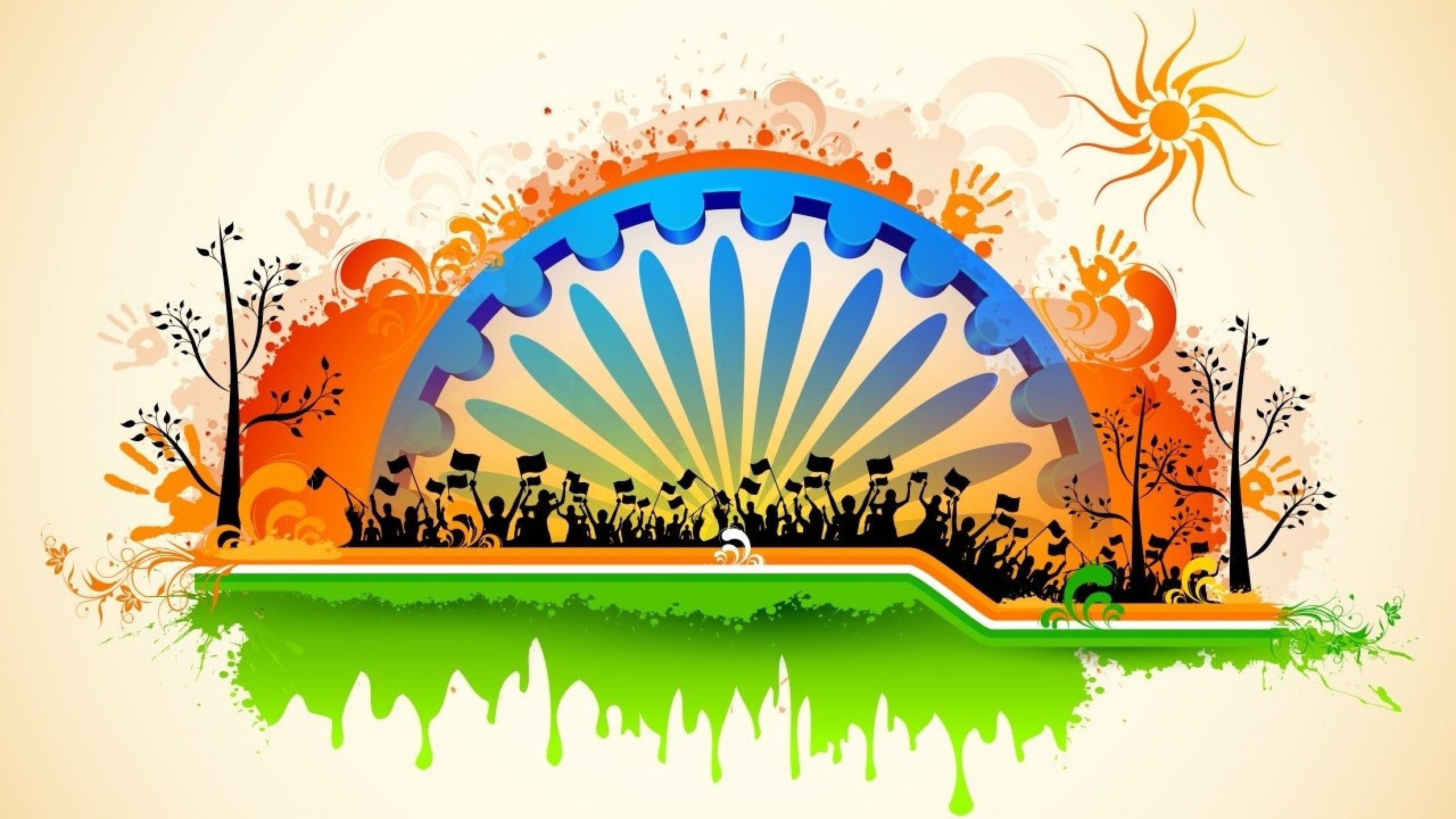 429658 Happy Republic Day Hd   With Indian Flag 
