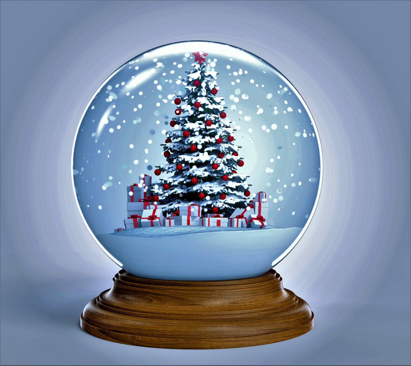 Christmas Snow Globe Wallpapers - 4k, Hd Christmas Snow Globe 