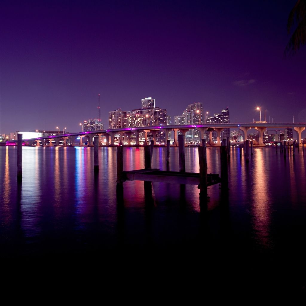 Miami Skyline Wallpapers - 4k, HD Miami Skyline Backgrounds on WallpaperBat