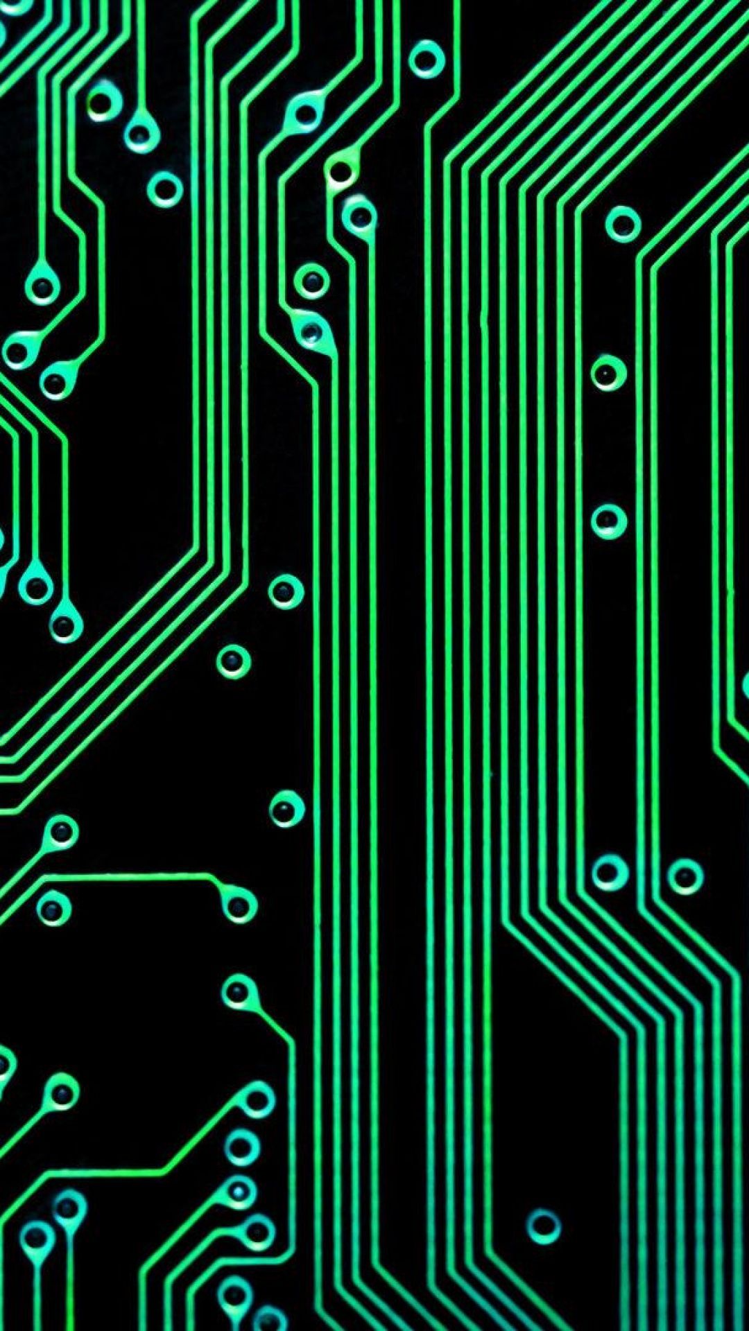 1080x1920 Green Electronic Circuits wallpaper | iOS wallpapers and Android ... Wallpaper