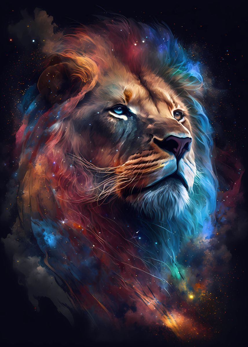 Space Lion Wallpapers - 4k, HD Space Lion Backgrounds on WallpaperBat