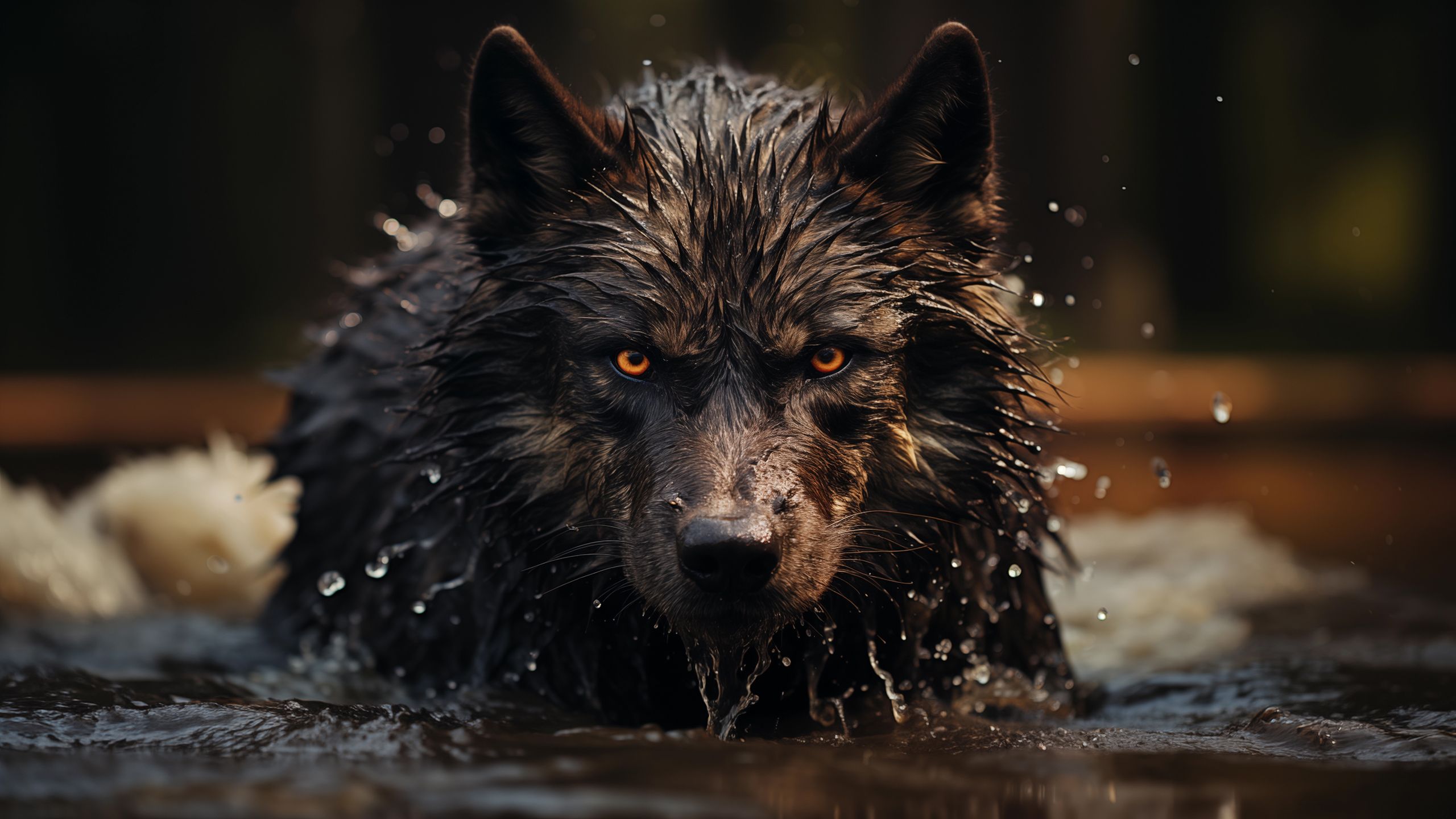 Water Wolf Wallpapers - 4k, HD Water Wolf Backgrounds on WallpaperBat