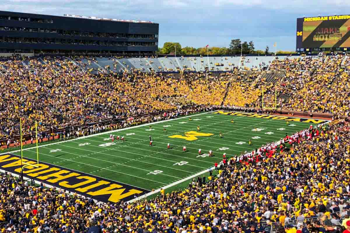 Big House Michigan Stadium Wallpapers - 4k, Hd Big House Michigan 