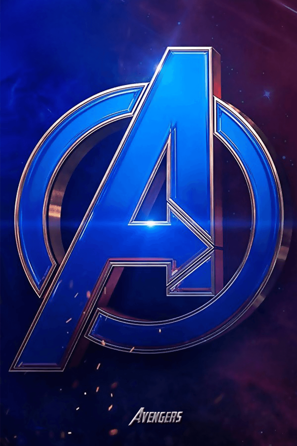 Avengers Logo Black Wallpaper gambar ke 13