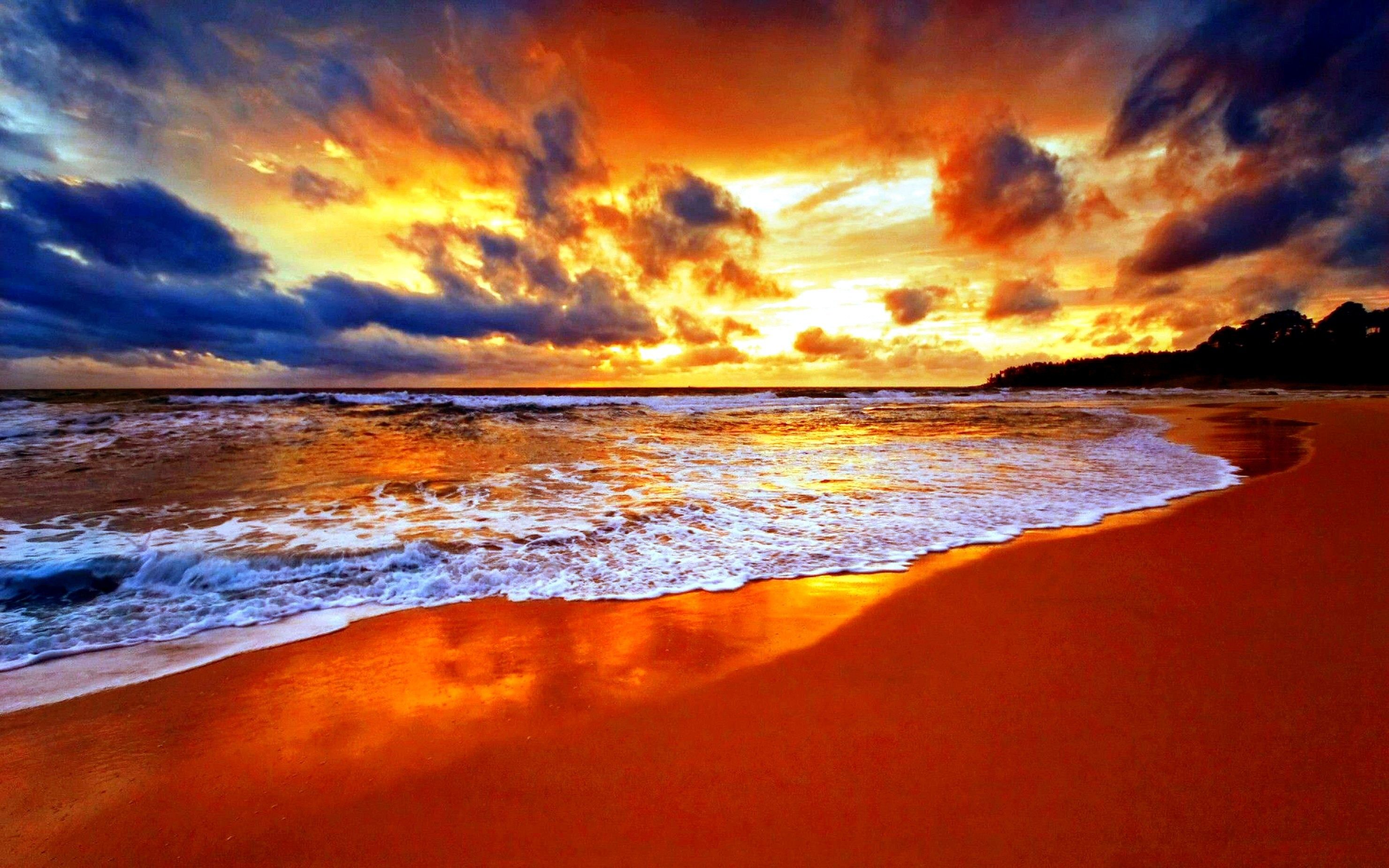 Hawaii Beach Sunset Wallpapers - 4k, HD Hawaii Beach Sunset Backgrounds ...