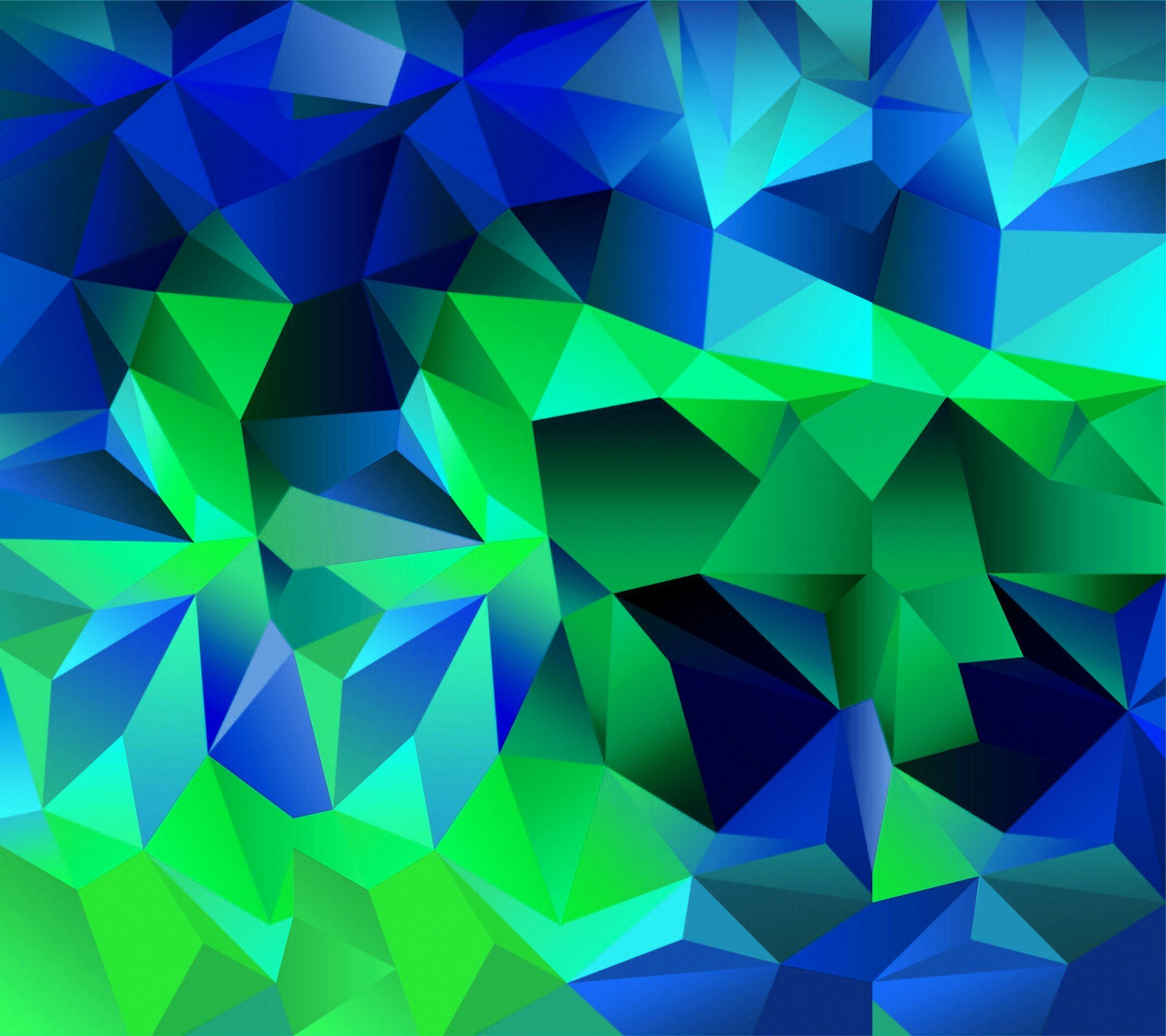blue and green wallpaper