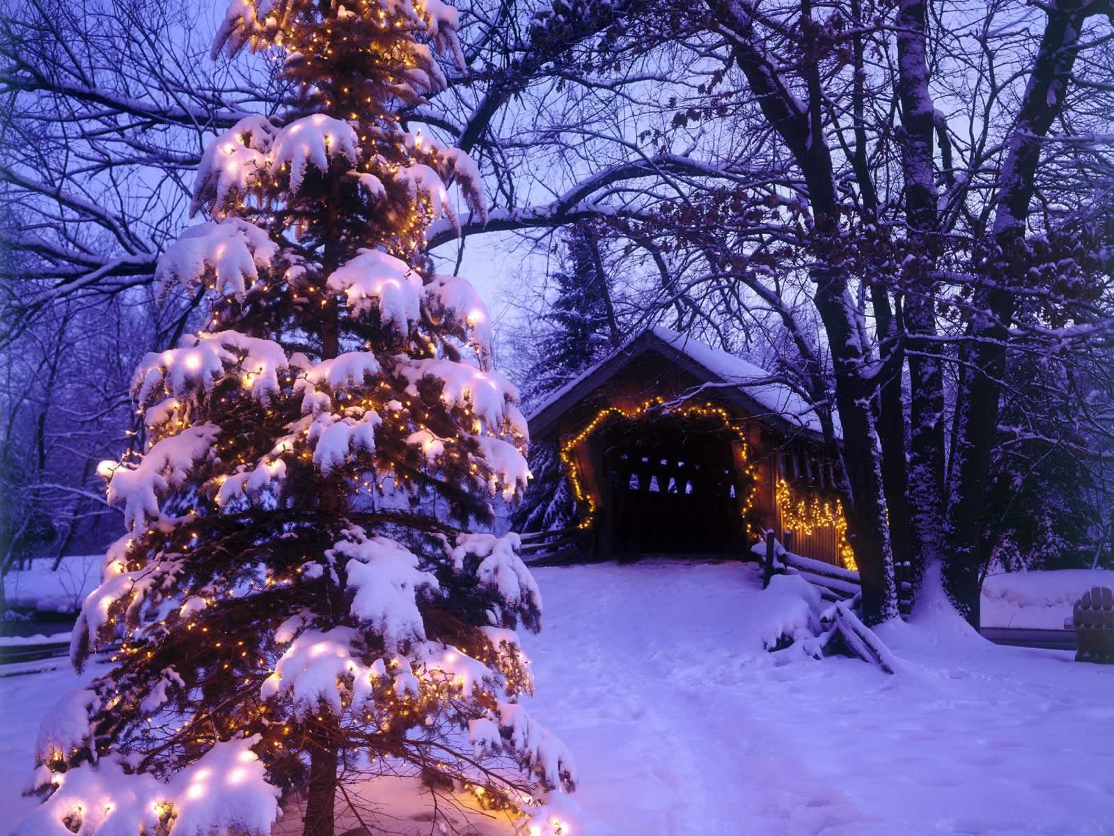 1600x1200 Christmas Wallpaper: Waupaca Wisconsin Christmas Scenes Wallpaper ... Wallpaper