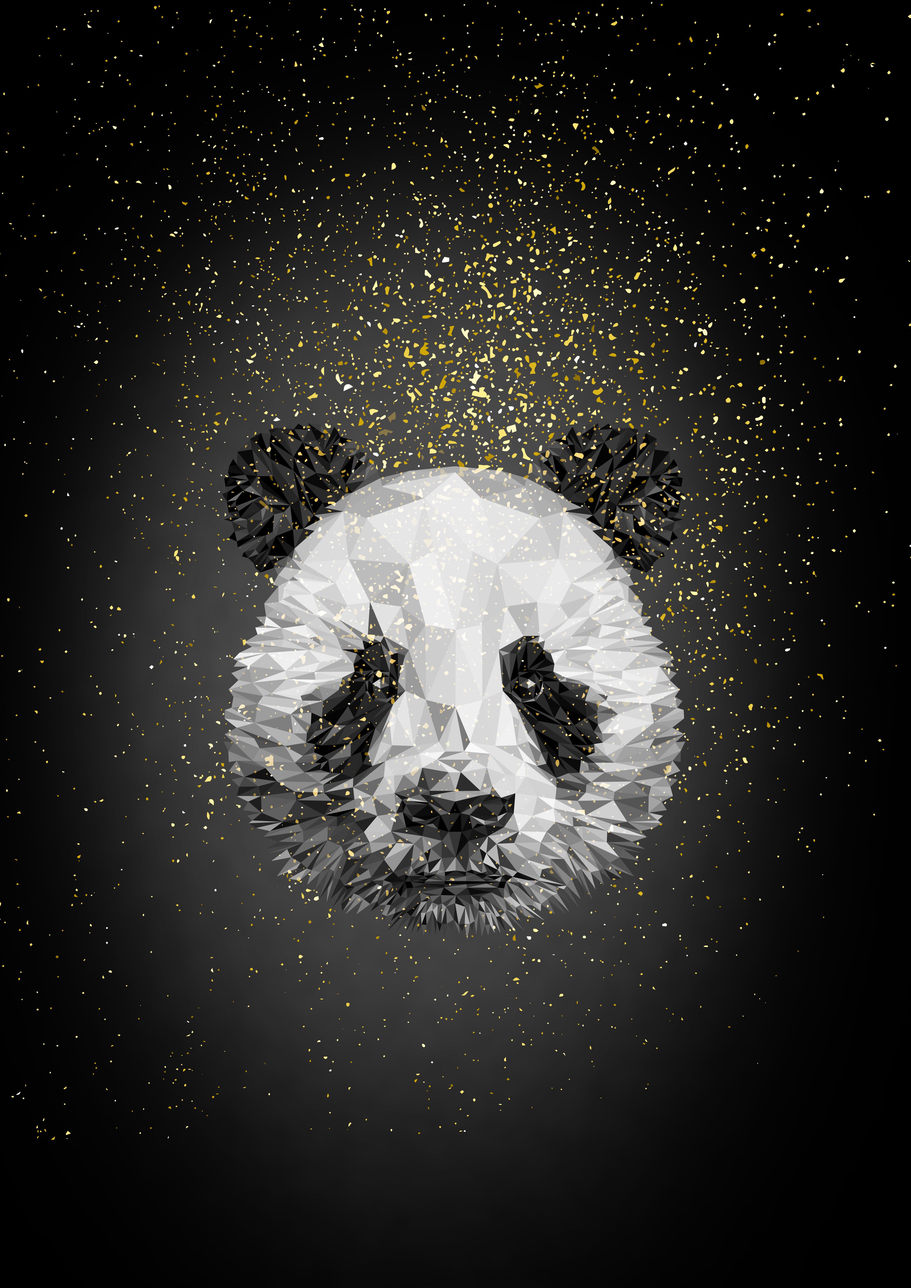 Dark Panda Wallpapers 4k Hd Dark Panda Backgrounds On Wallpaperbat