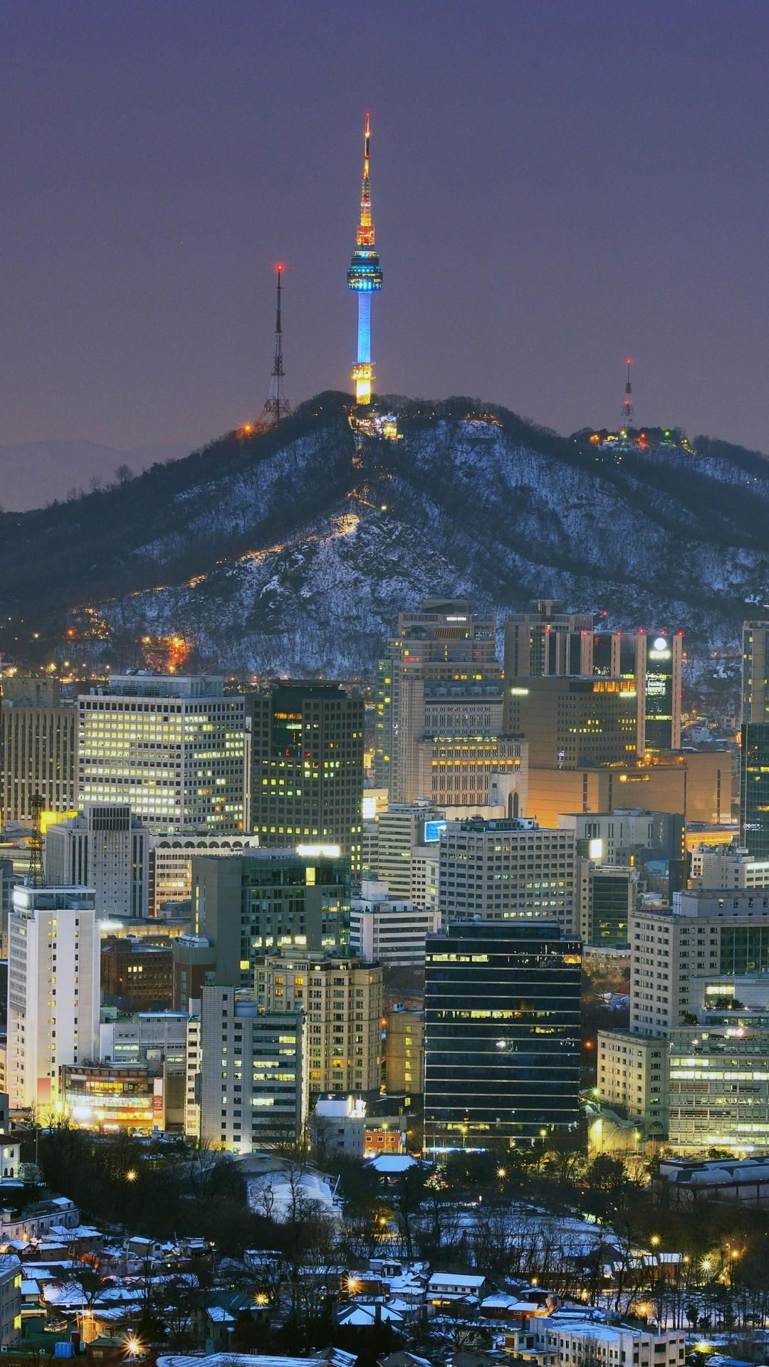 1080x1920 Wallpaper for iPhone 6 plus — Seoul hd | Cityscape wallpaper ... Wallpaper