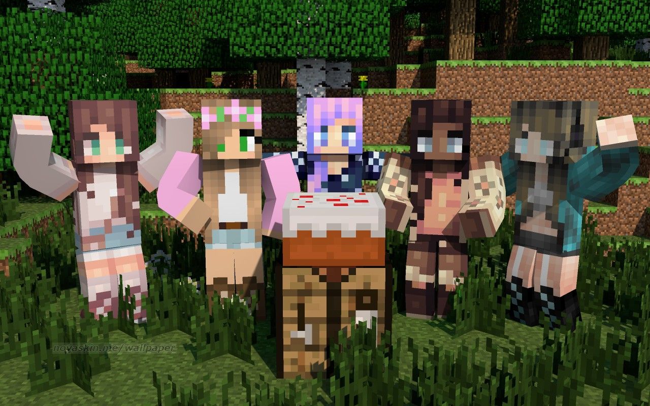 Minecraft Girl Wallpapers 4k Hd Minecraft Girl Backgrounds On Wallpaperbat 5242